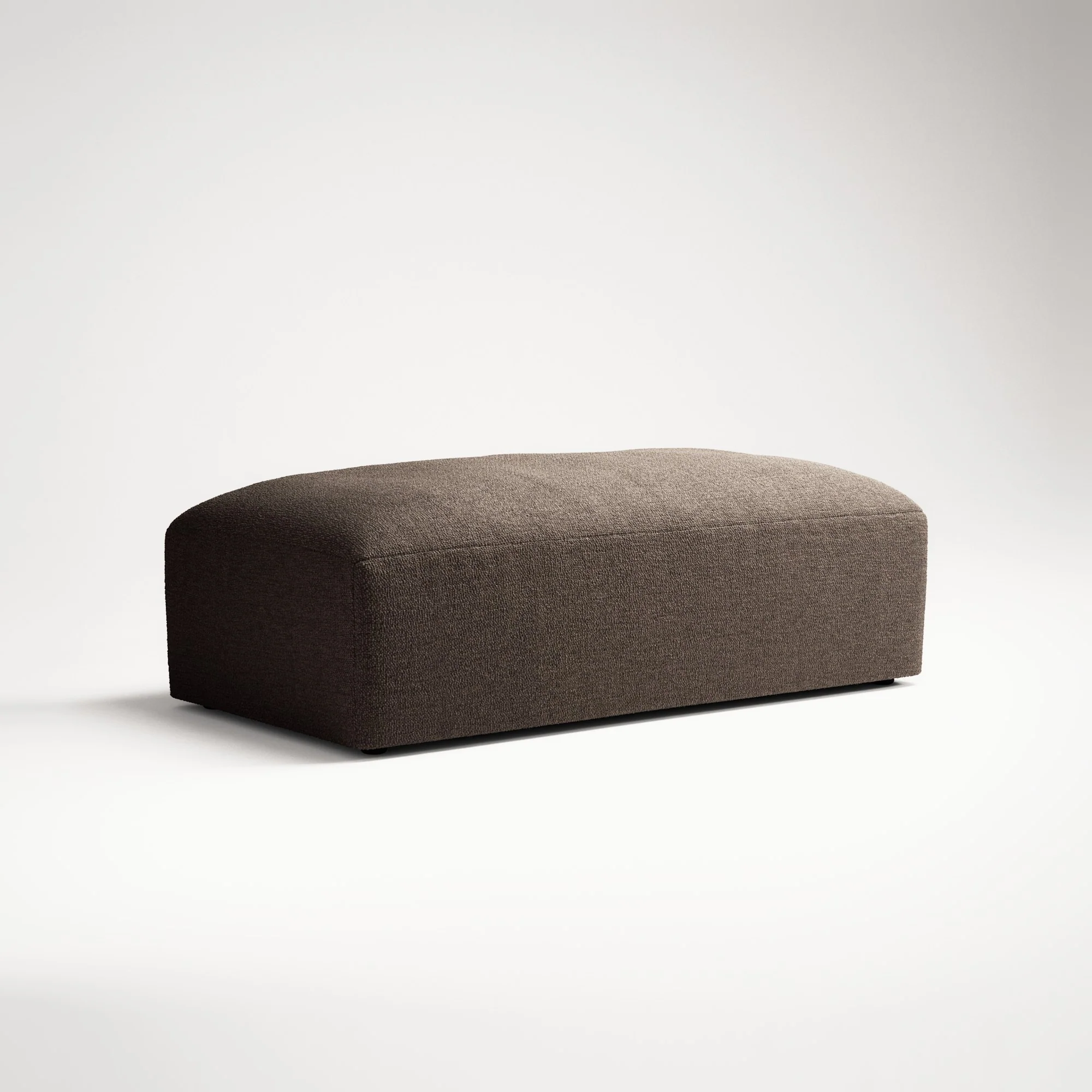 MONOLITH - Pouf - Glint Bouclé Dark Brown - Image 3