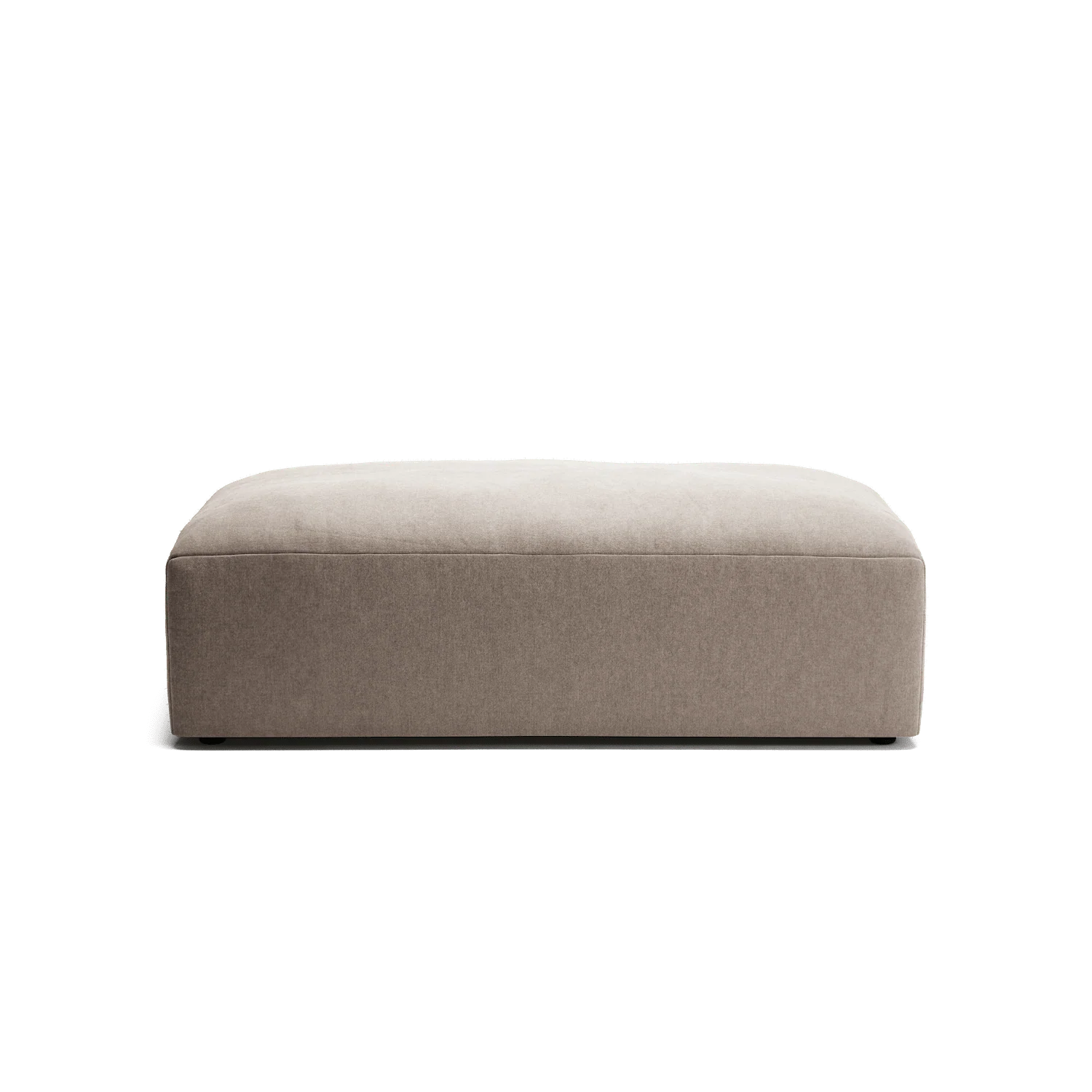 MONOLITH - Pouf - Micro Chenille Stone Beige