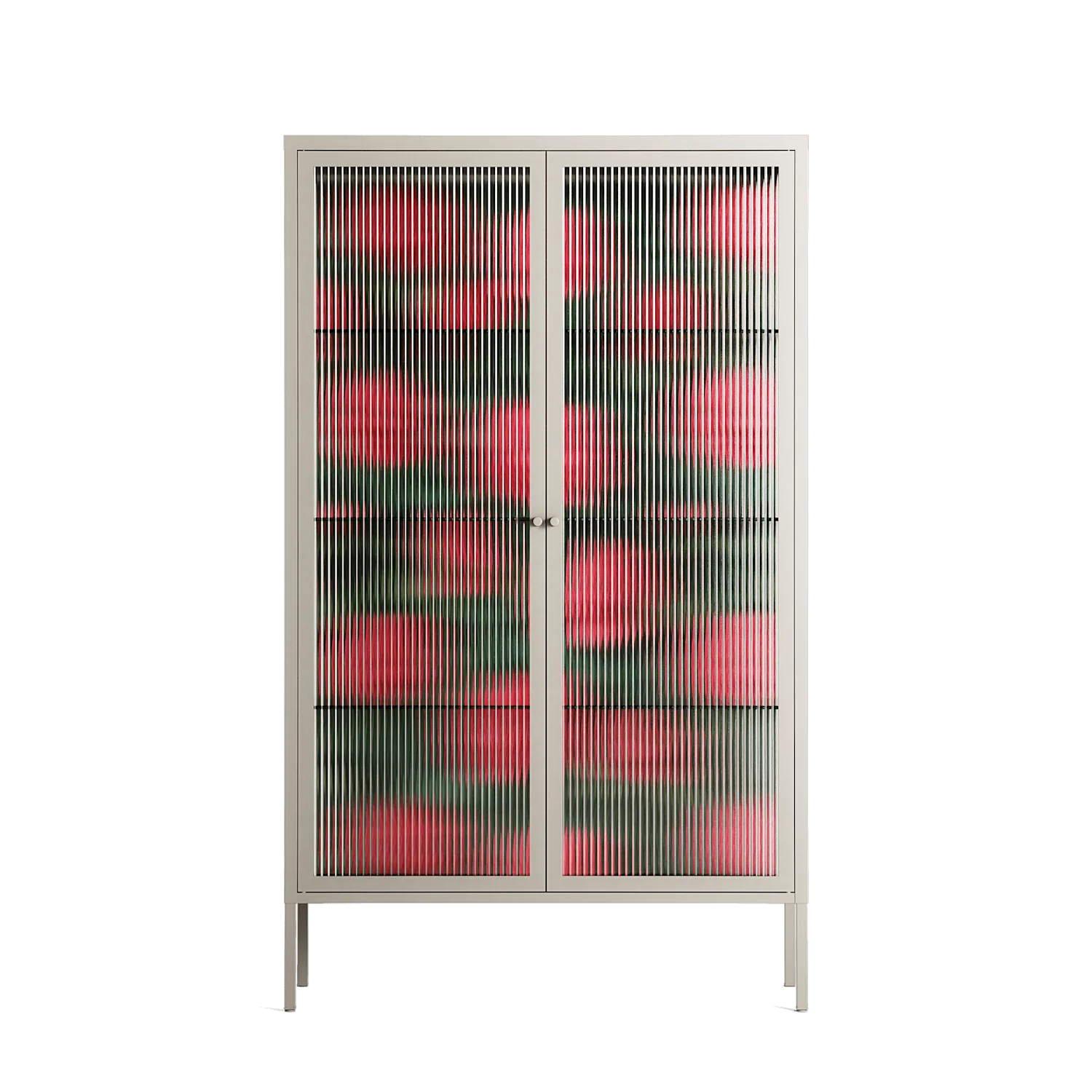 Mormors Rabatt - Cabinet - Nur Rydberg - Pebble - Reeded glass