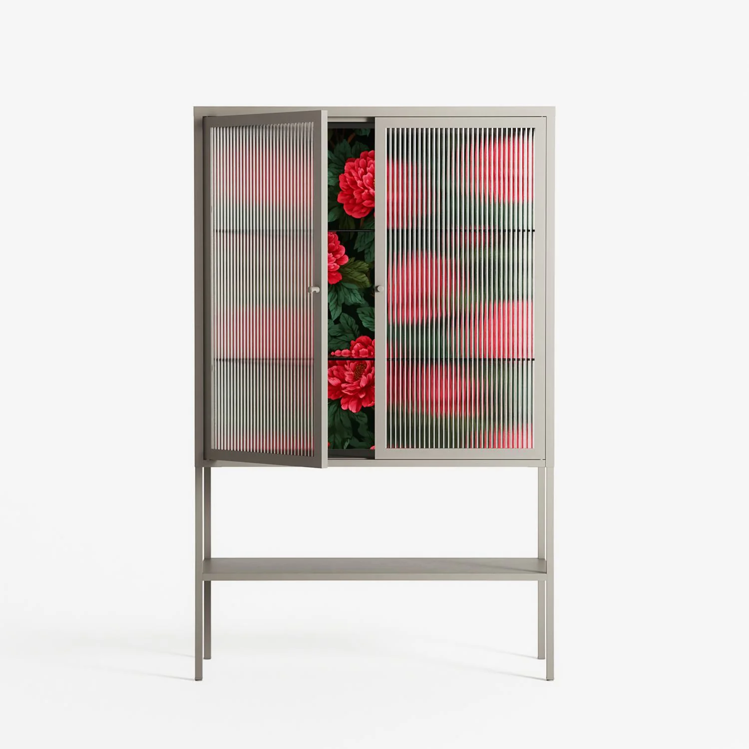 Mormors Rabatt - Loft Cabinet - Nur Rydberg - Pebble - Reeded glass - Image 2