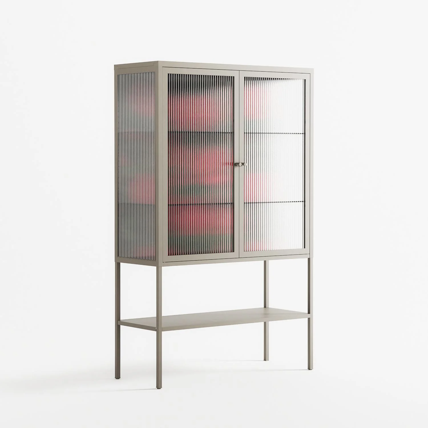 Mormors Rabatt - Loft Cabinet - Nur Rydberg - Pebble - Reeded glass - Image 4