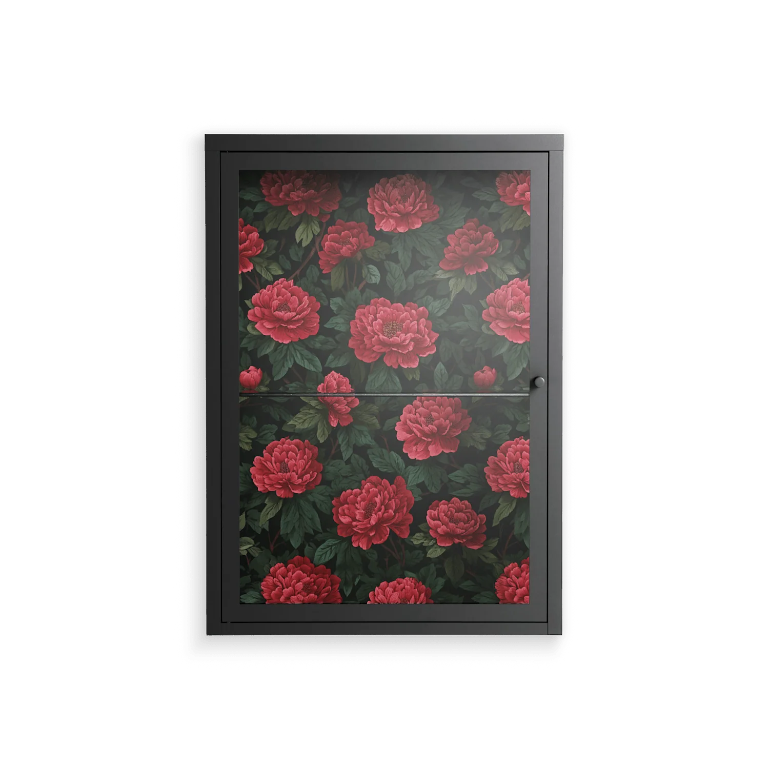 Mormors Rabatt - Wall Cabinet - Nur Rydberg - Antracite - Clear glass