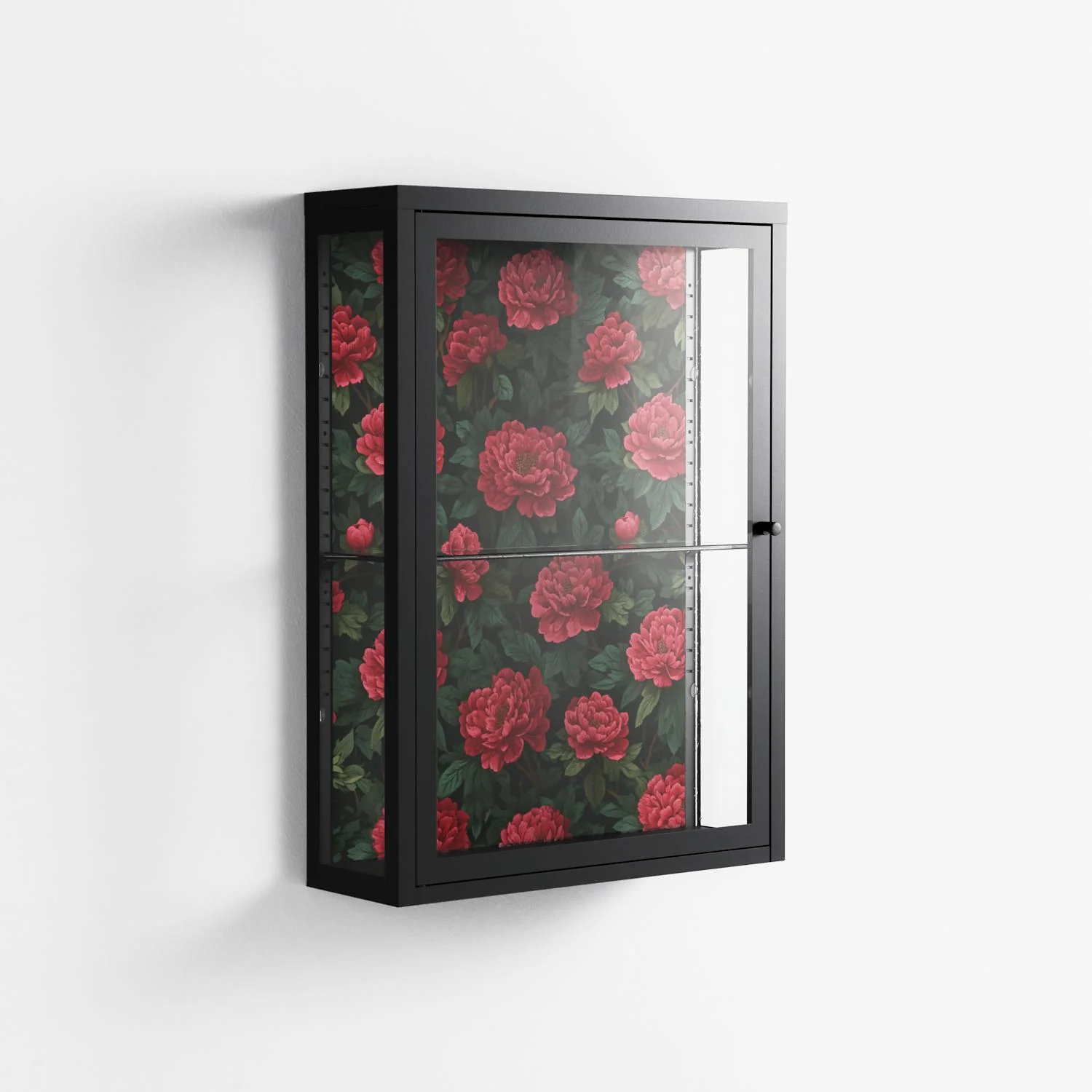 Mormors Rabatt - Wall Cabinet - Nur Rydberg - Antracite - Clear glass - Image 4