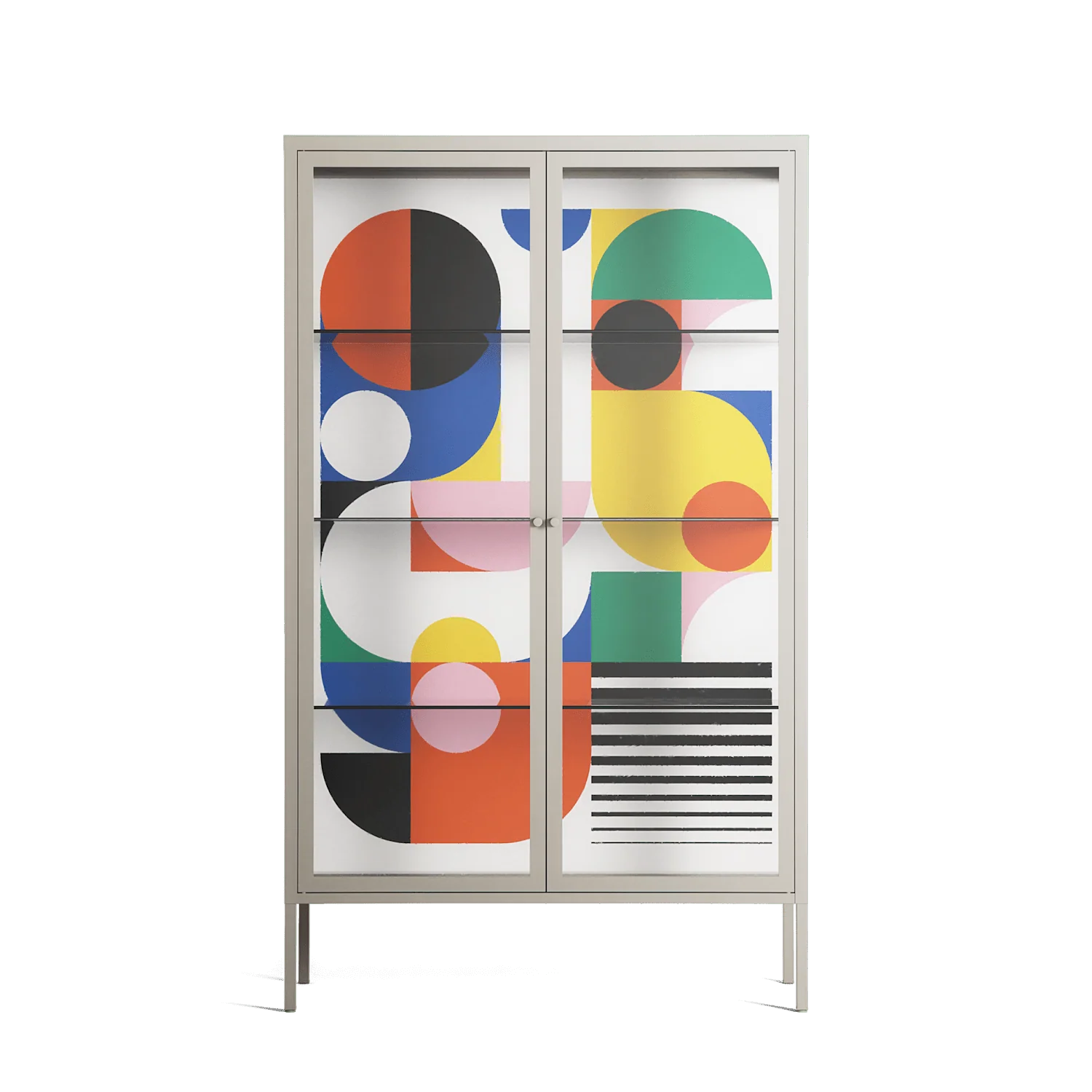 Murano - Cabinet - Vratislav Pecka - Pebble - Clear glass
