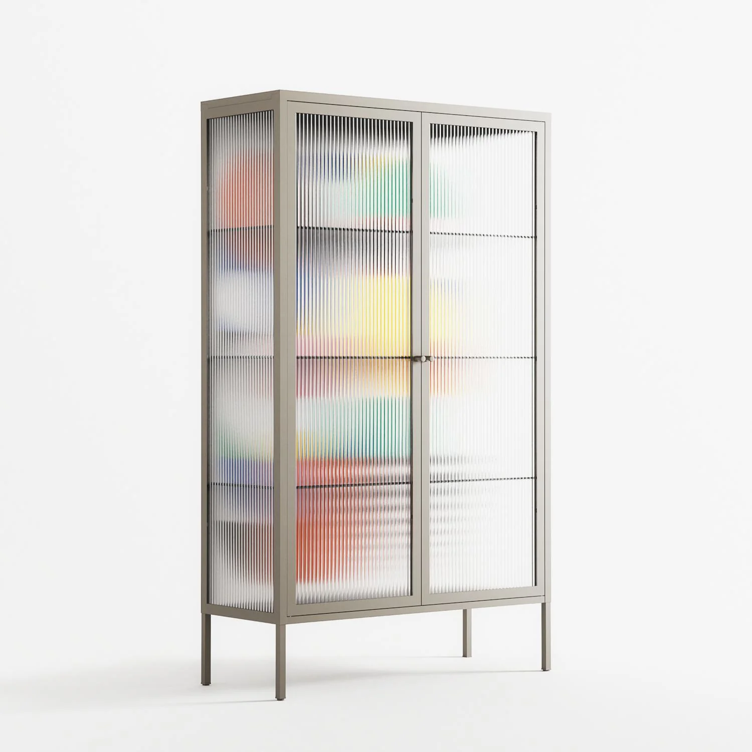 Murano - Cabinet - Vratislav Pecka - Pebble - Reeded glass - Image 4