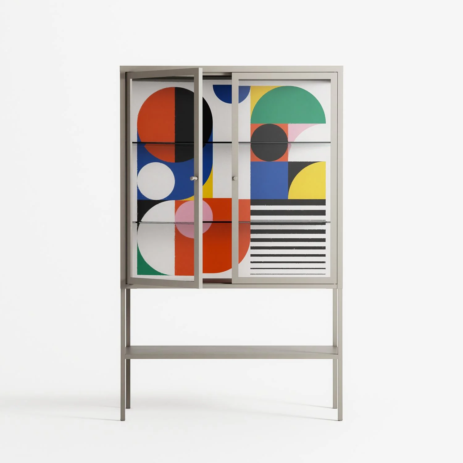 Murano - Loft Cabinet - Vratislav Pecka - Pebble - Clear glass - Image 2