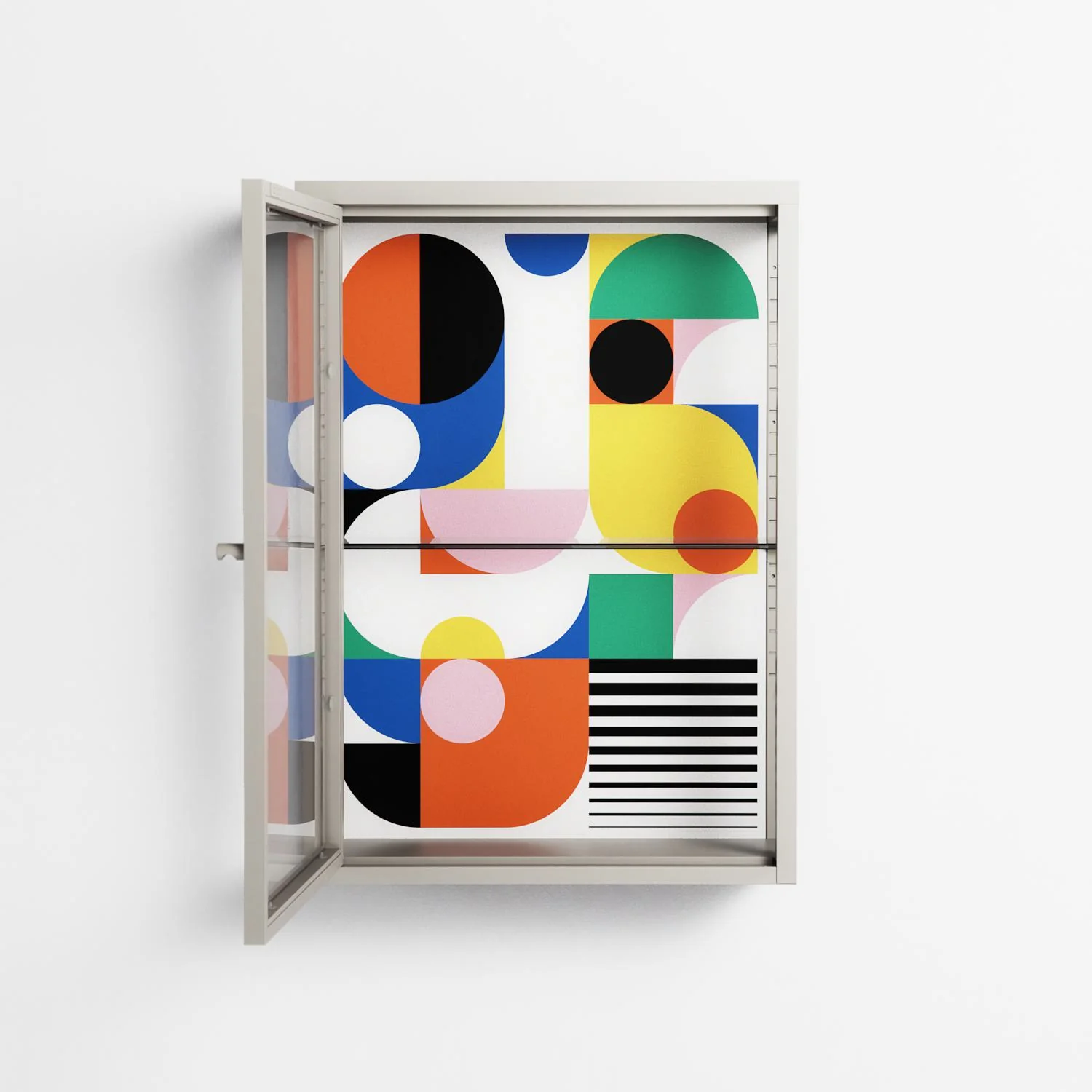 Murano - Wall Cabinet - Vratislav Pecka - Pebble - Clear glass - Image 3