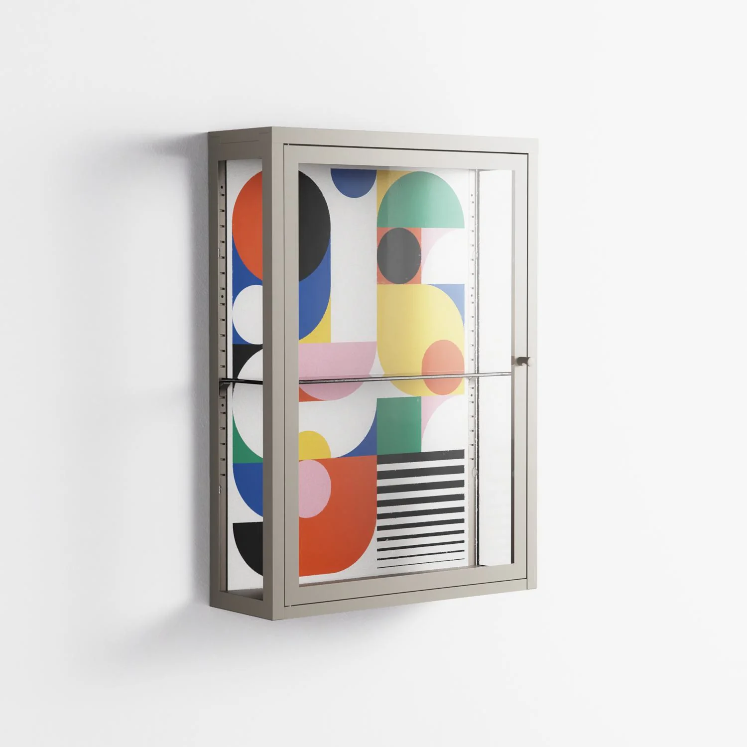 Murano - Wall Cabinet - Vratislav Pecka - Pebble - Clear glass - Image 4