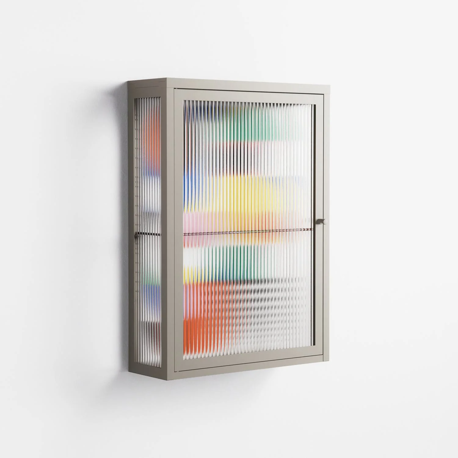 Murano - Wall Cabinet - Vratislav Pecka - Pebble - Reeded glass - Image 4