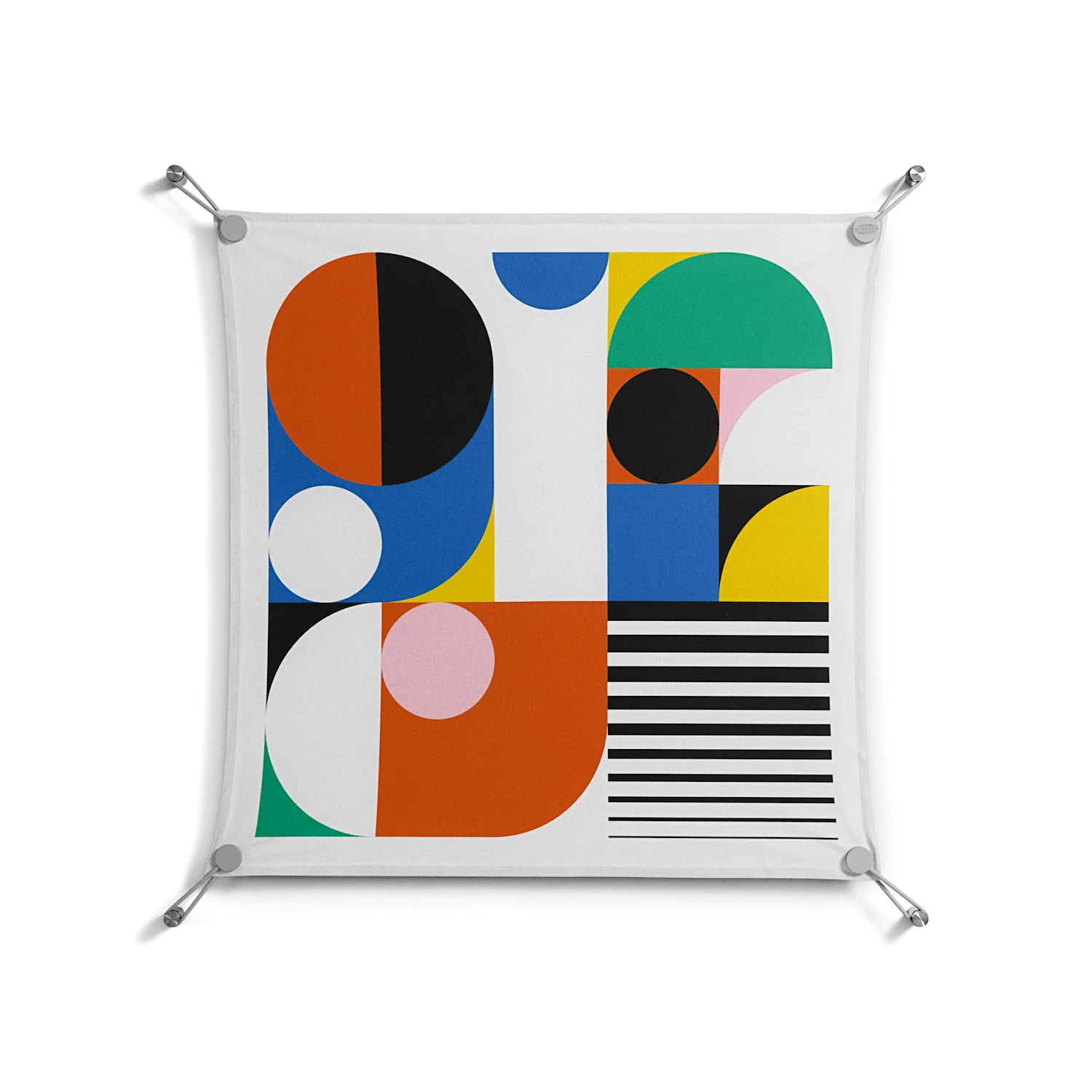 Murano - Work On Wall - Vratislav Pecka - Silver - 70 x 70 cm
