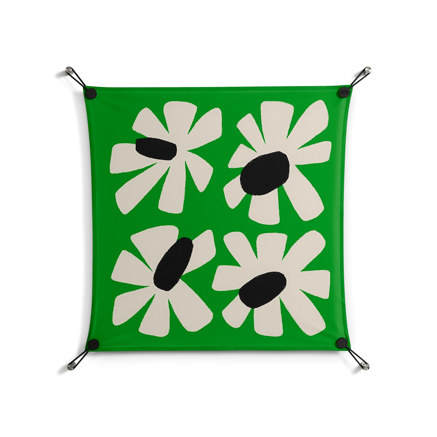 No Stress - Work On Wall - Magda March - Black - 70 x 70 cm