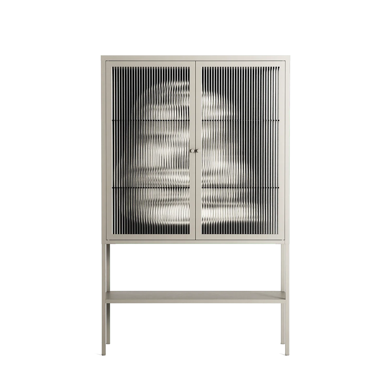 Nudes on Nudes - Loft Cabinet - Aley Wild - Pebble - Reeded glass