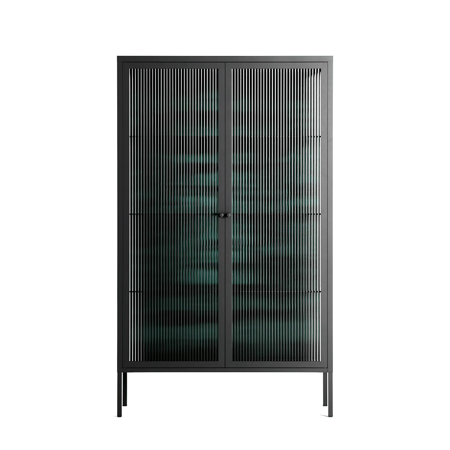 Optical Delusion - Cabinet - Craig Watkins - Antracite - Reeded glass