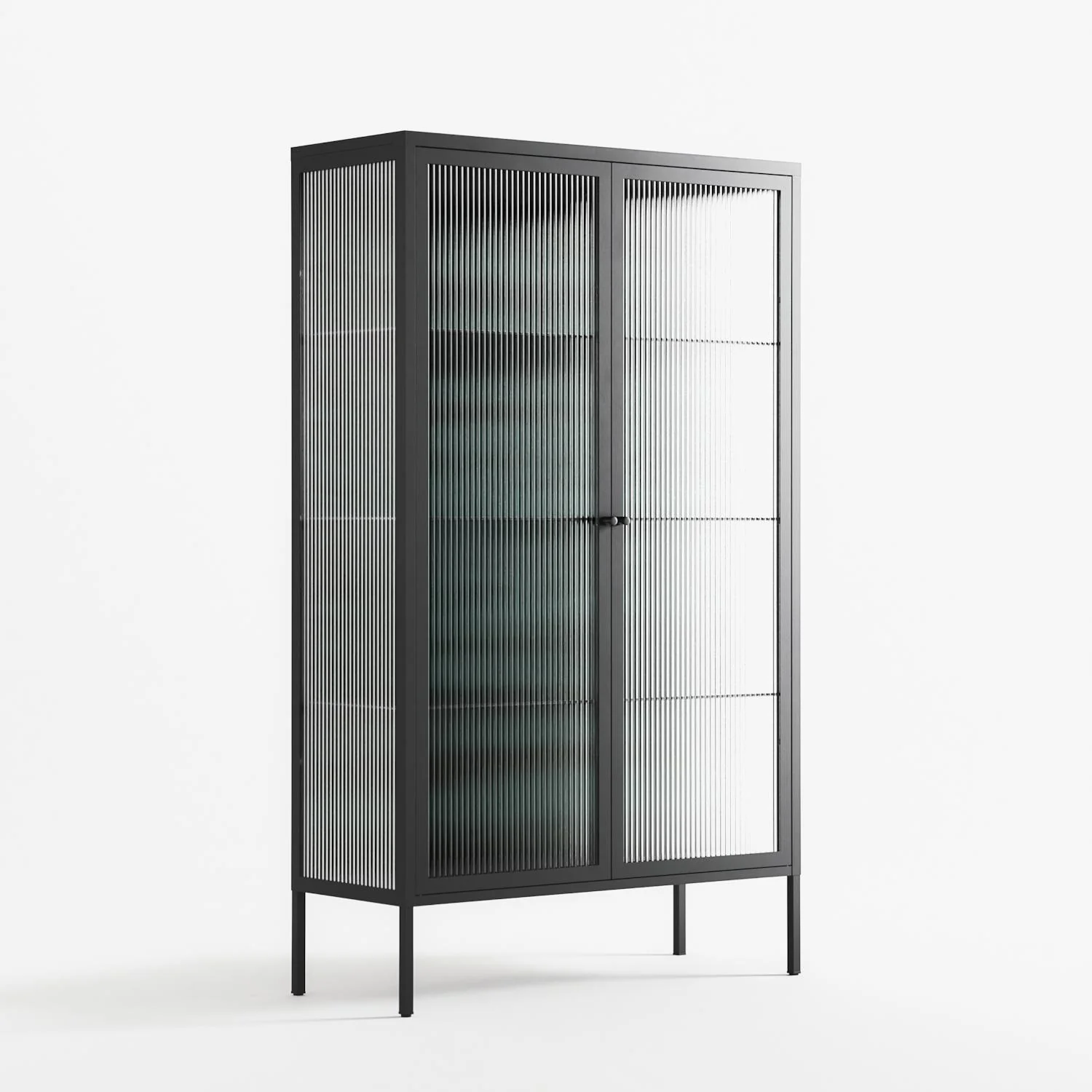 Optical Delusion - Cabinet - Craig Watkins - Antracite - Reeded glass - Image 4