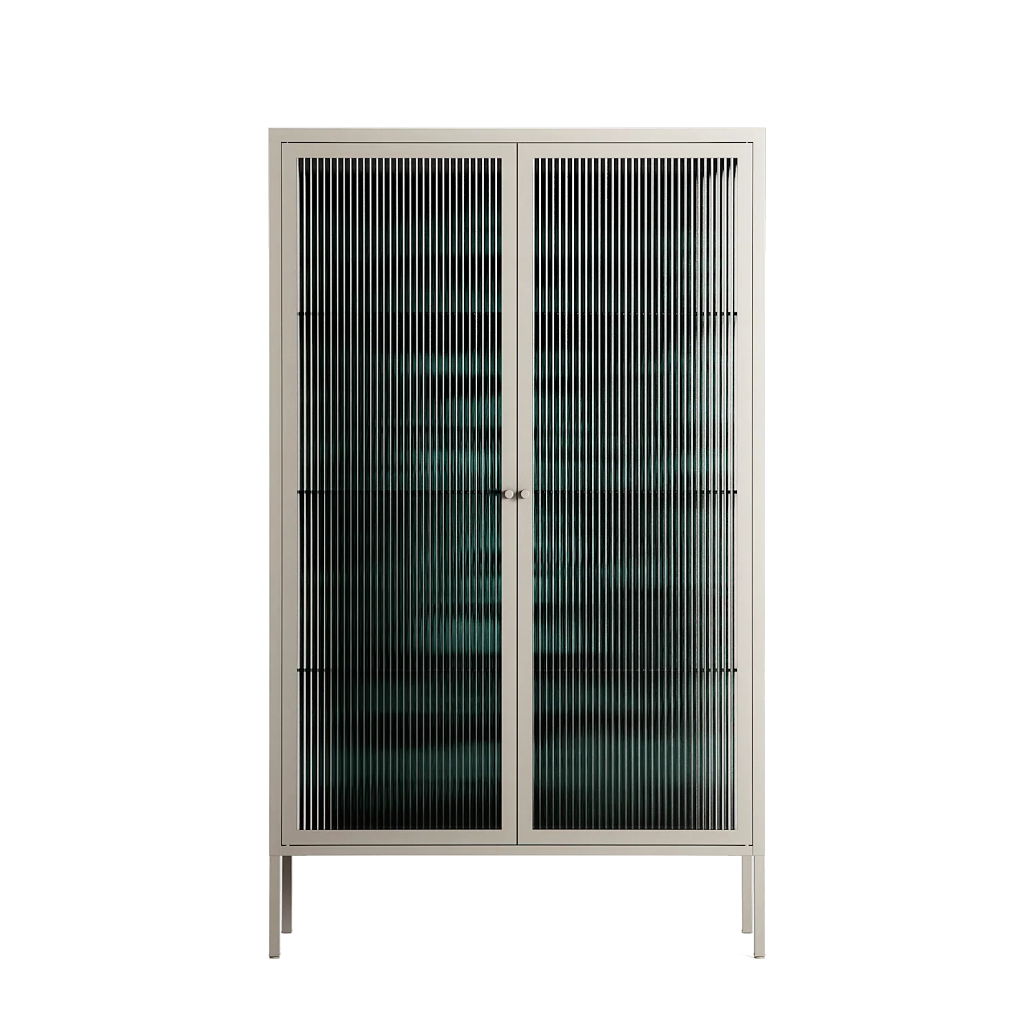 Optical Delusion - Cabinet - Craig Watkins - Pebble - Reeded glass
