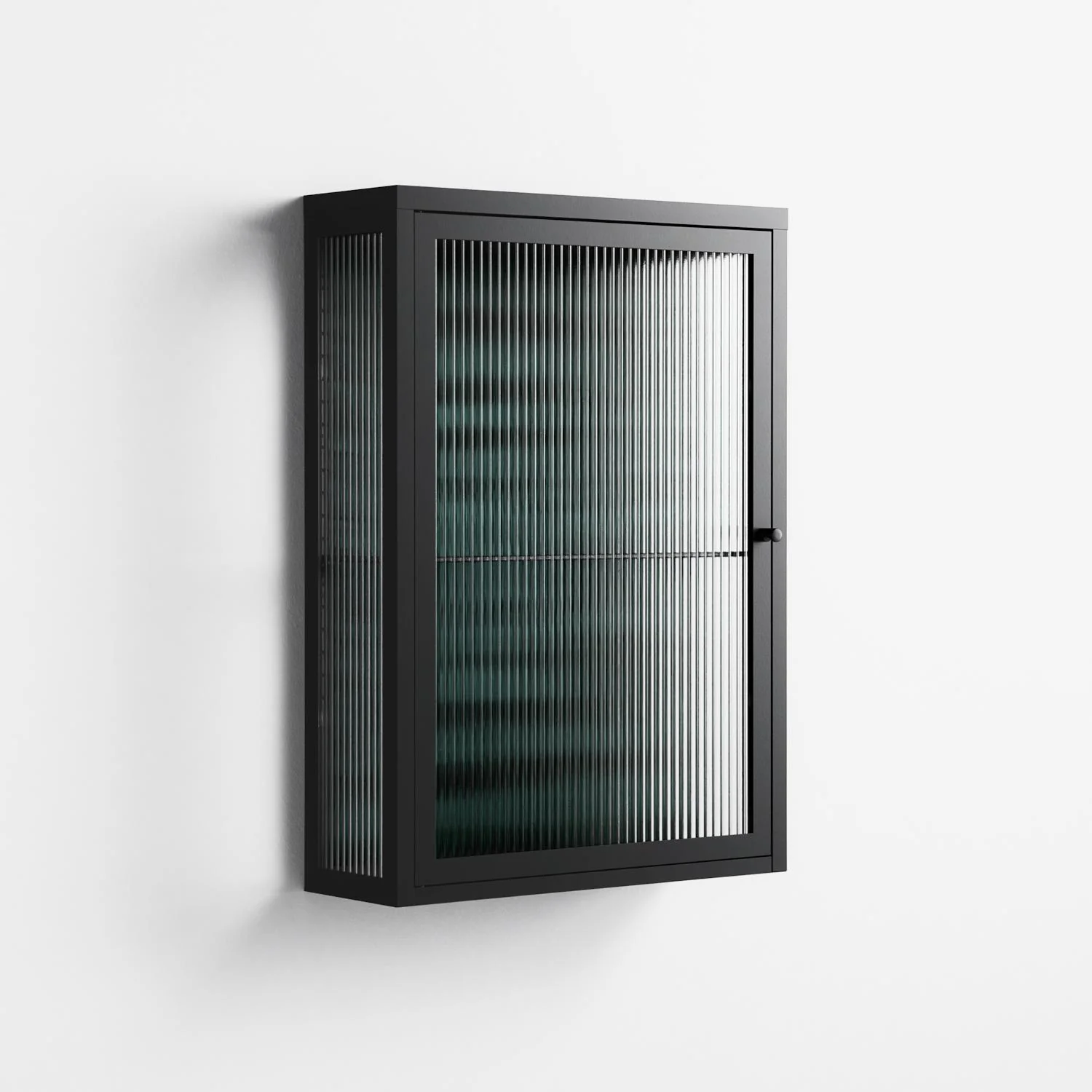 Optical Delusion - Wall Cabinet - Craig Watkins - Antracite - Reeded glass - Image 4
