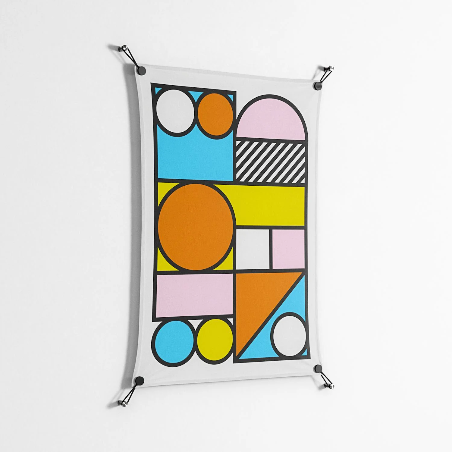 Palette - Work On Wall - Vratislav Pecka - Black - 70 x 100 cm - Image 2