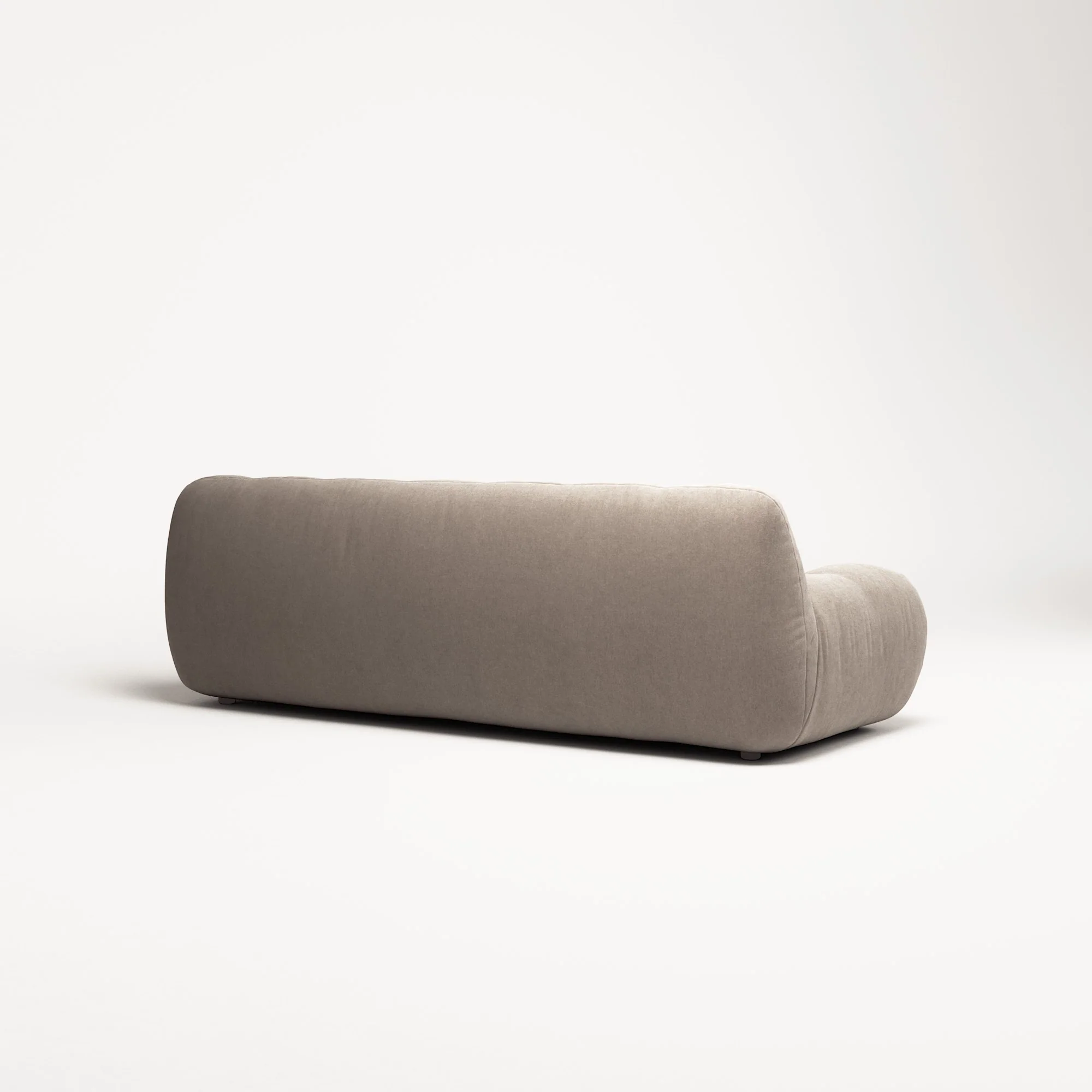 Paloma - 3 Seat - Micro Chenille Stone Beige - Image 5