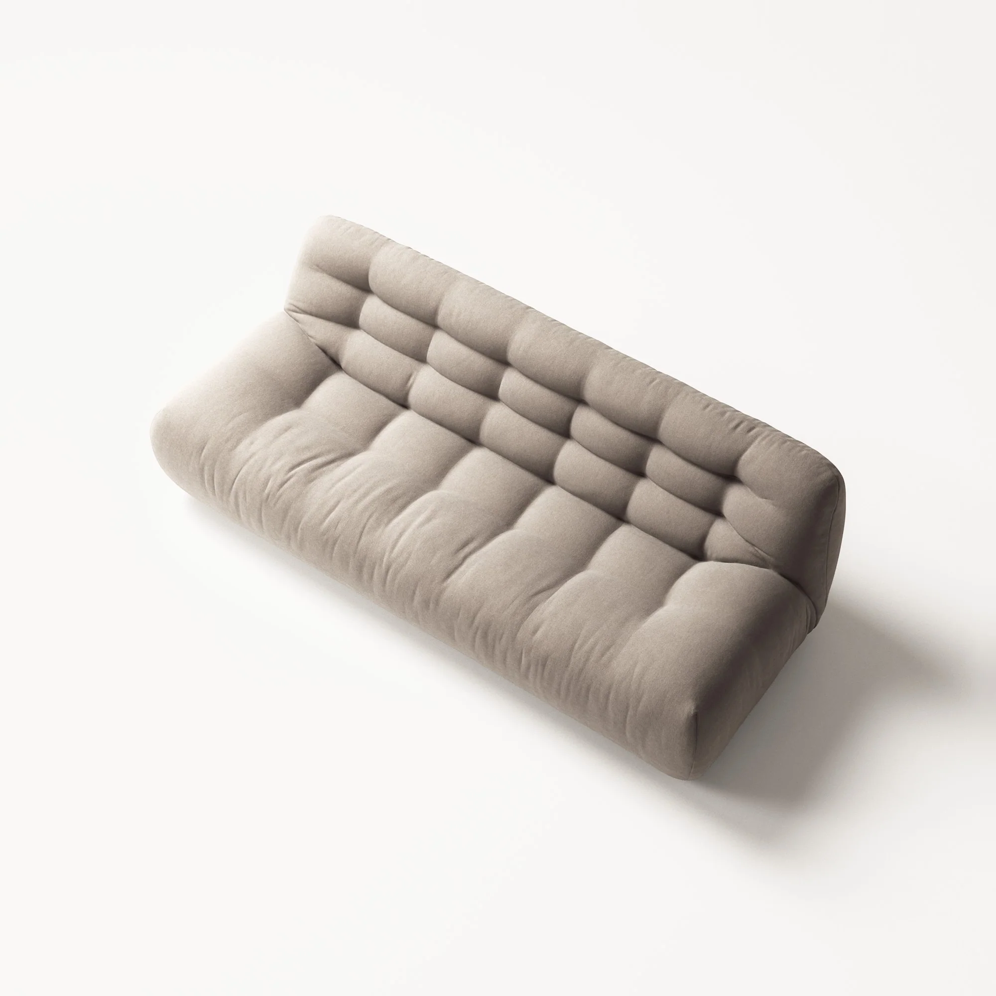 Paloma - 3 Seat - Micro Chenille Stone Beige - Image 6