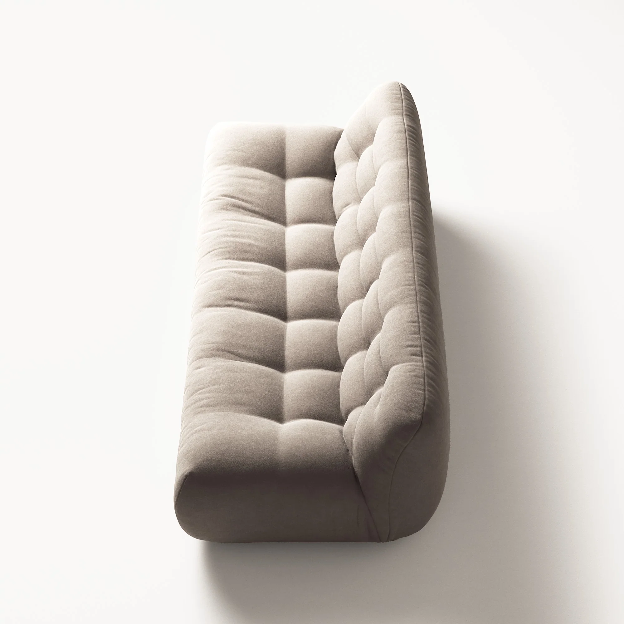 Paloma - 3 Seat - Micro Chenille Stone Beige - Image 8