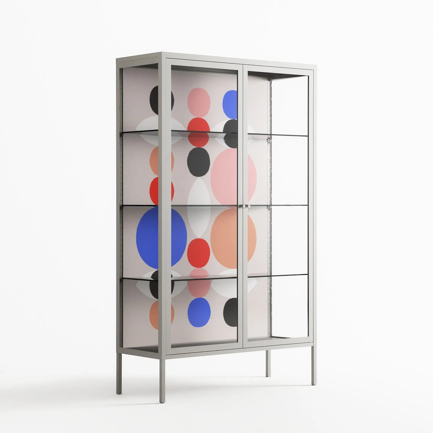Pattern - Cabinet - David Vanadia - Chalk - Clear glass - Image 4