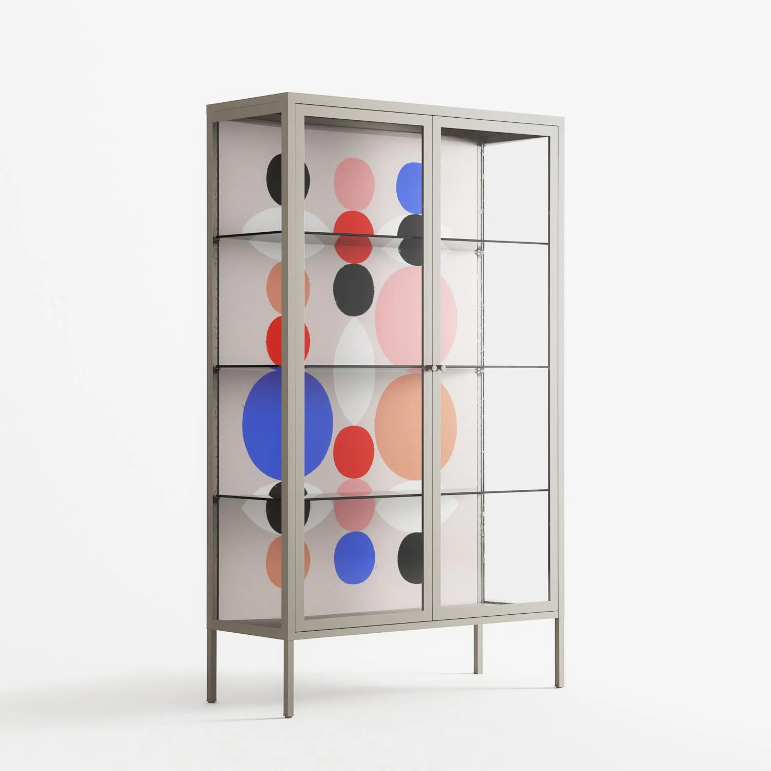 Pattern - Cabinet - David Vanadia - Pebble - Clear glass - Image 4