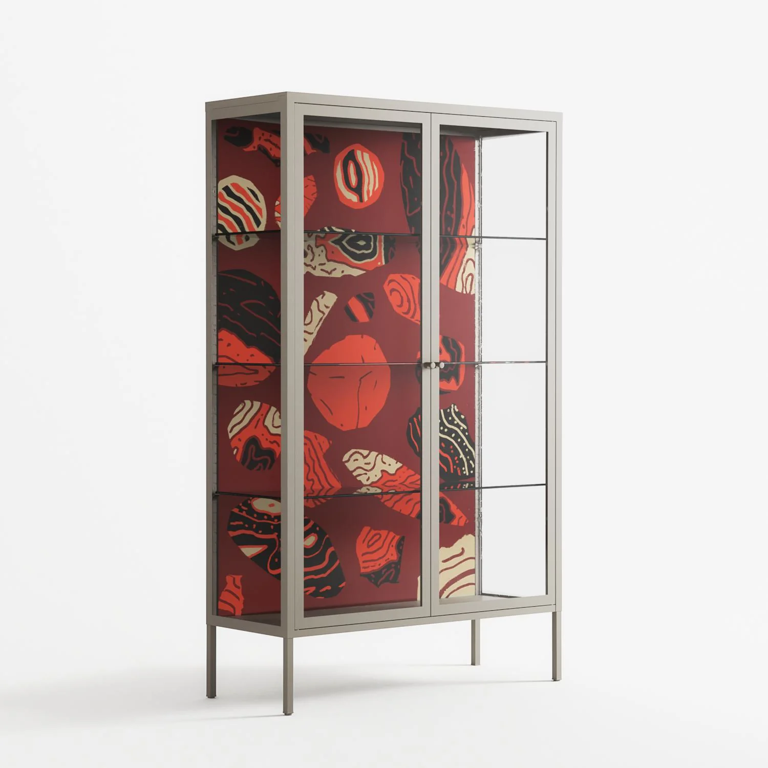 Pebbles 2 - Cabinet - Nick Liefhebber - Pebble - Clear glass - Image 4