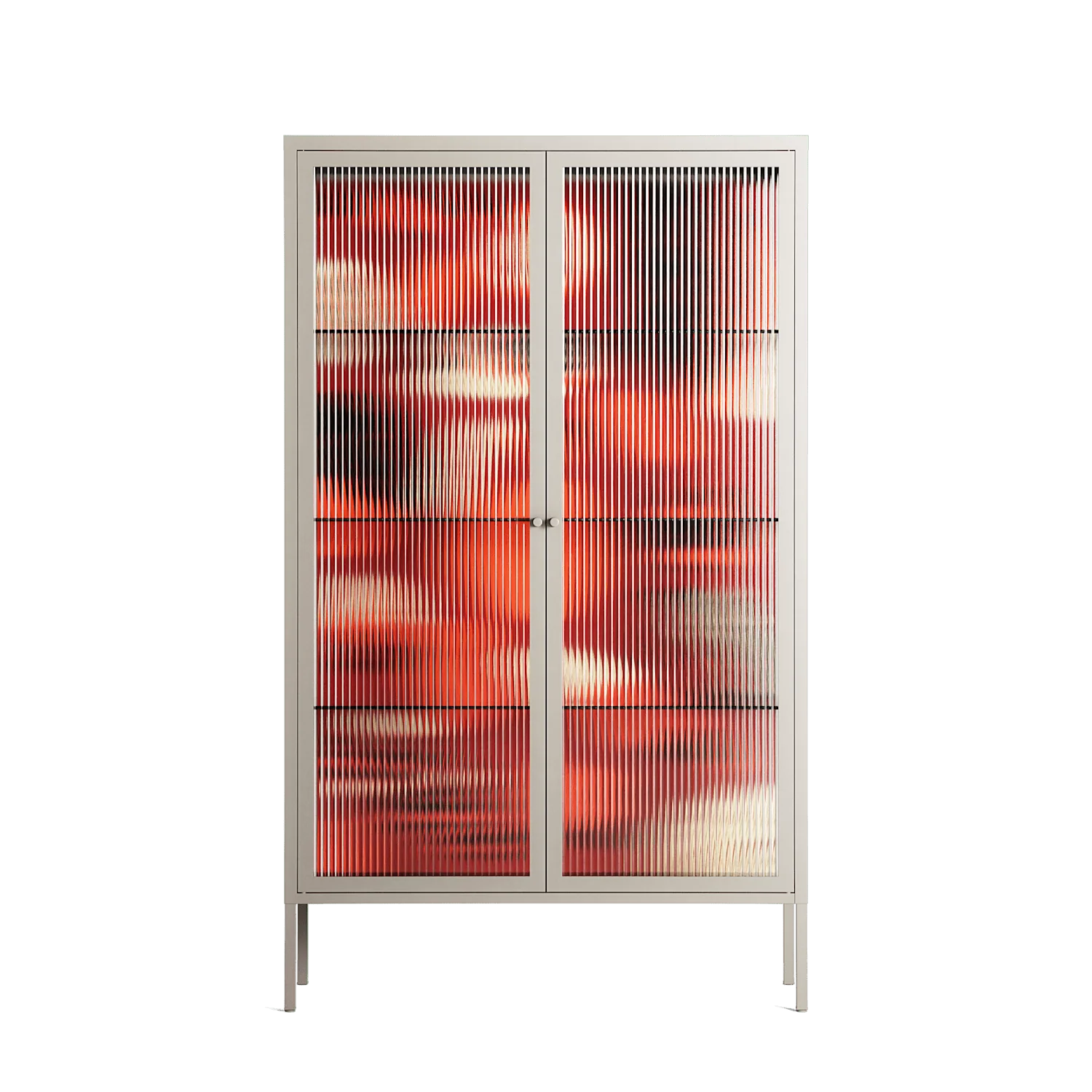 Pebbles 2 - Cabinet - Nick Liefhebber - Pebble - Reeded glass
