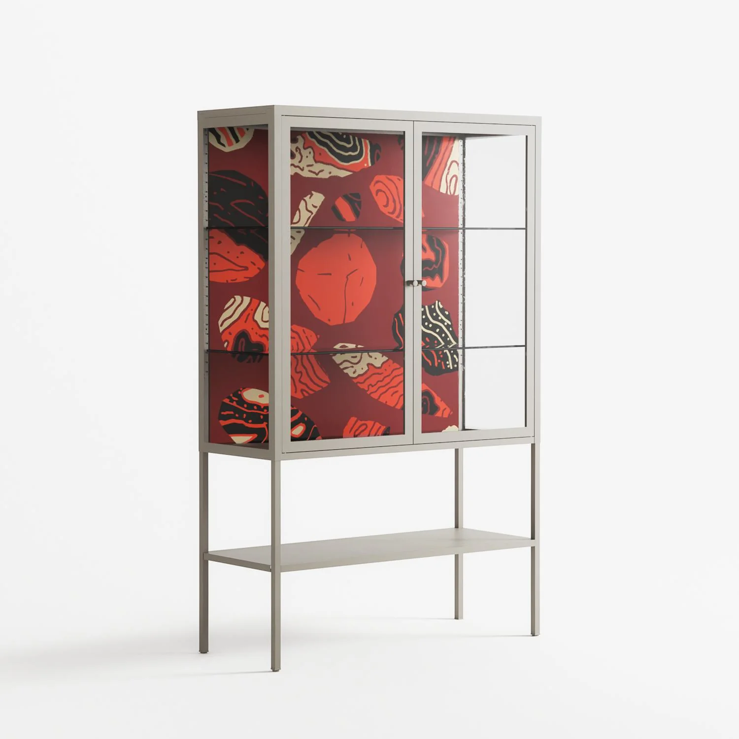Pebbles 2 - Loft Cabinet - Nick Liefhebber - Pebble - Clear glass - Image 4