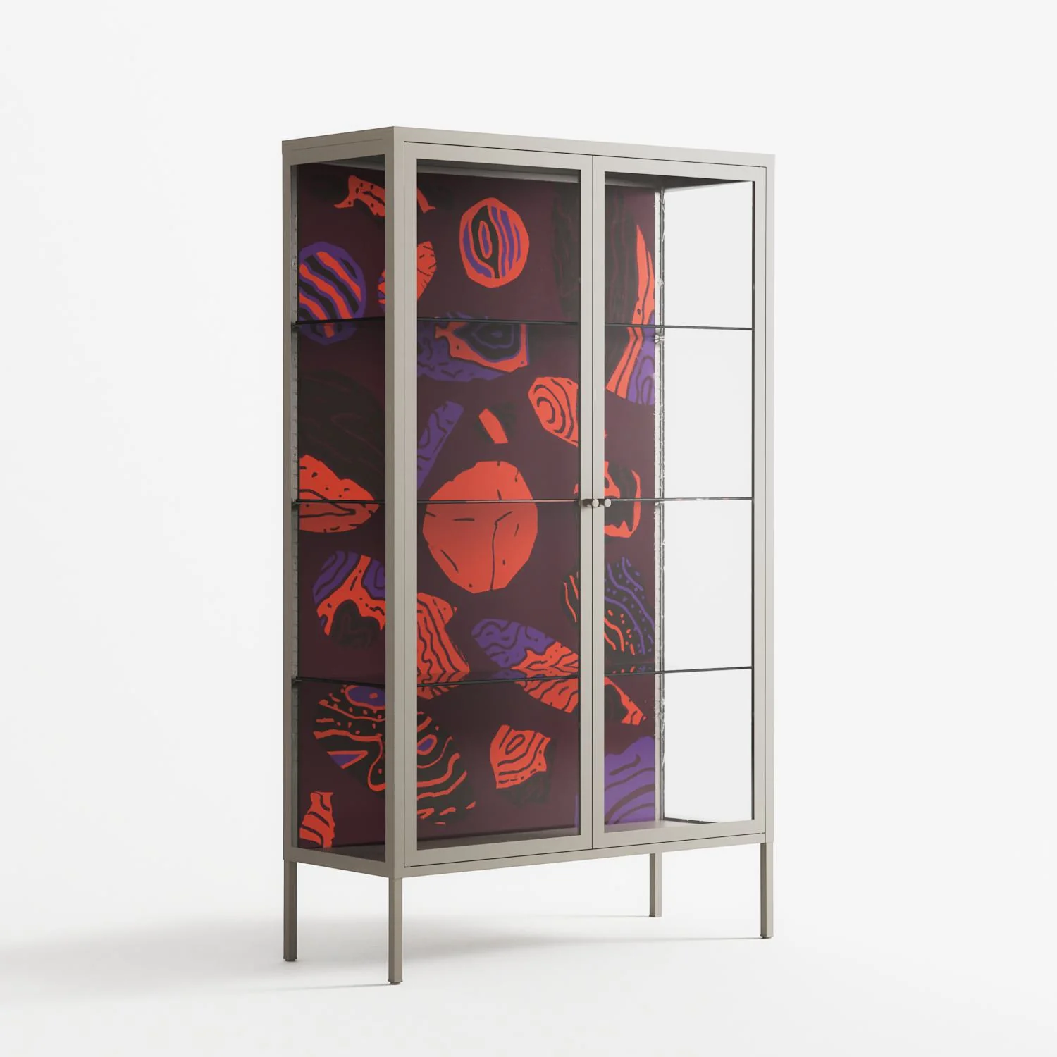 Pebbles 3 - Cabinet - Nick Liefhebber - Pebble - Clear glass - Image 4