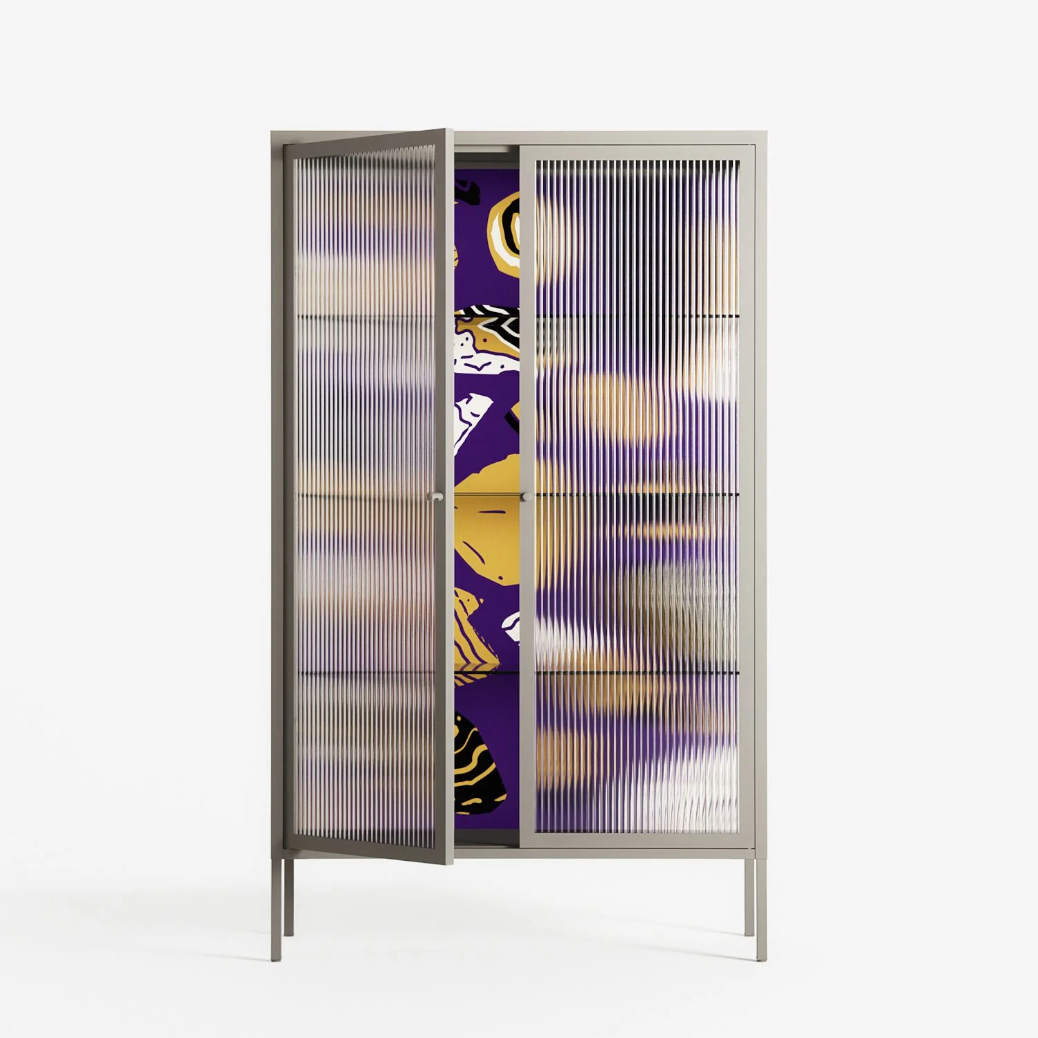 Pebbles - Cabinet - Nick Liefhebber - Pebble - Reeded glass - Image 2