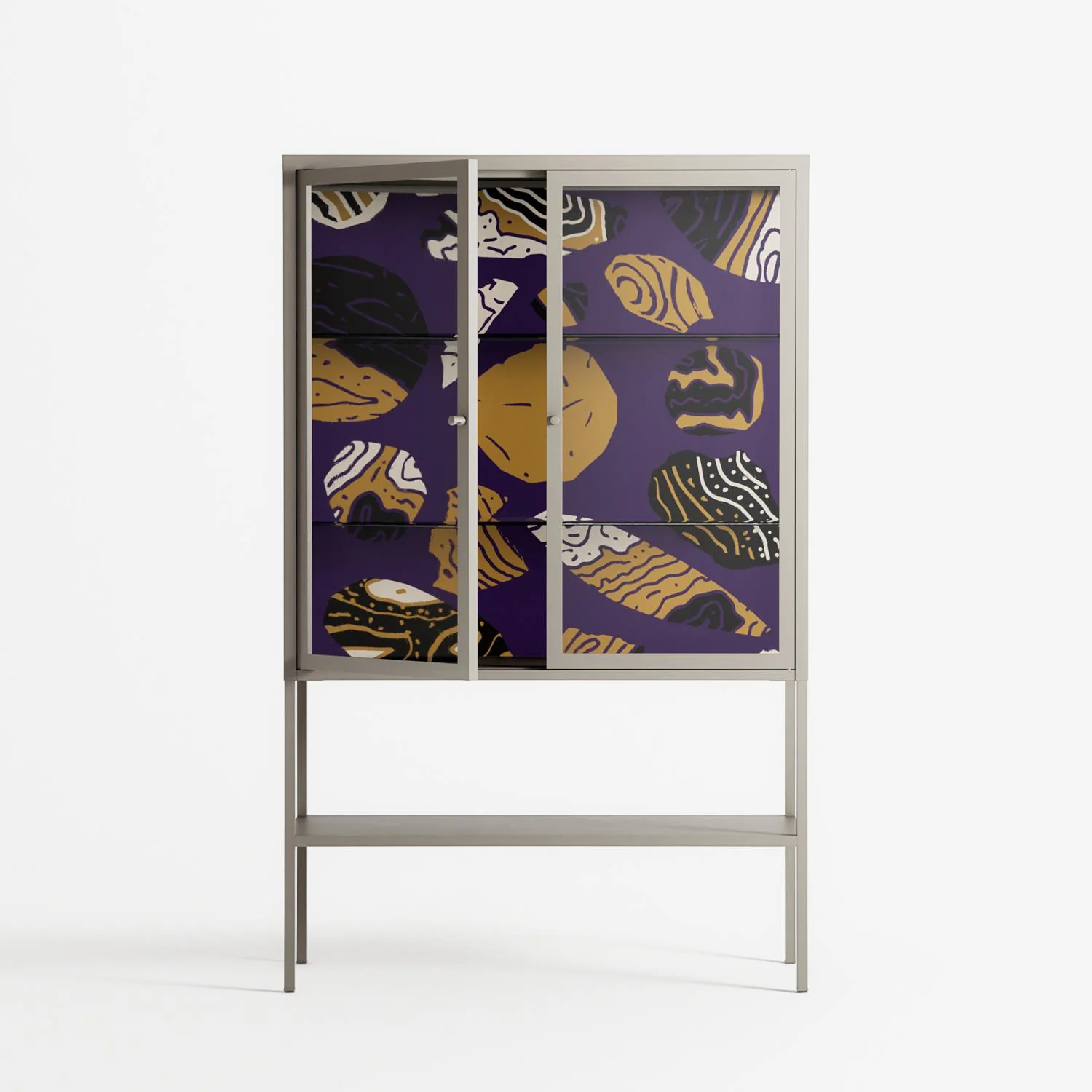 Pebbles - Loft Cabinet - Nick Liefhebber - Pebble - Clear glass - Image 2
