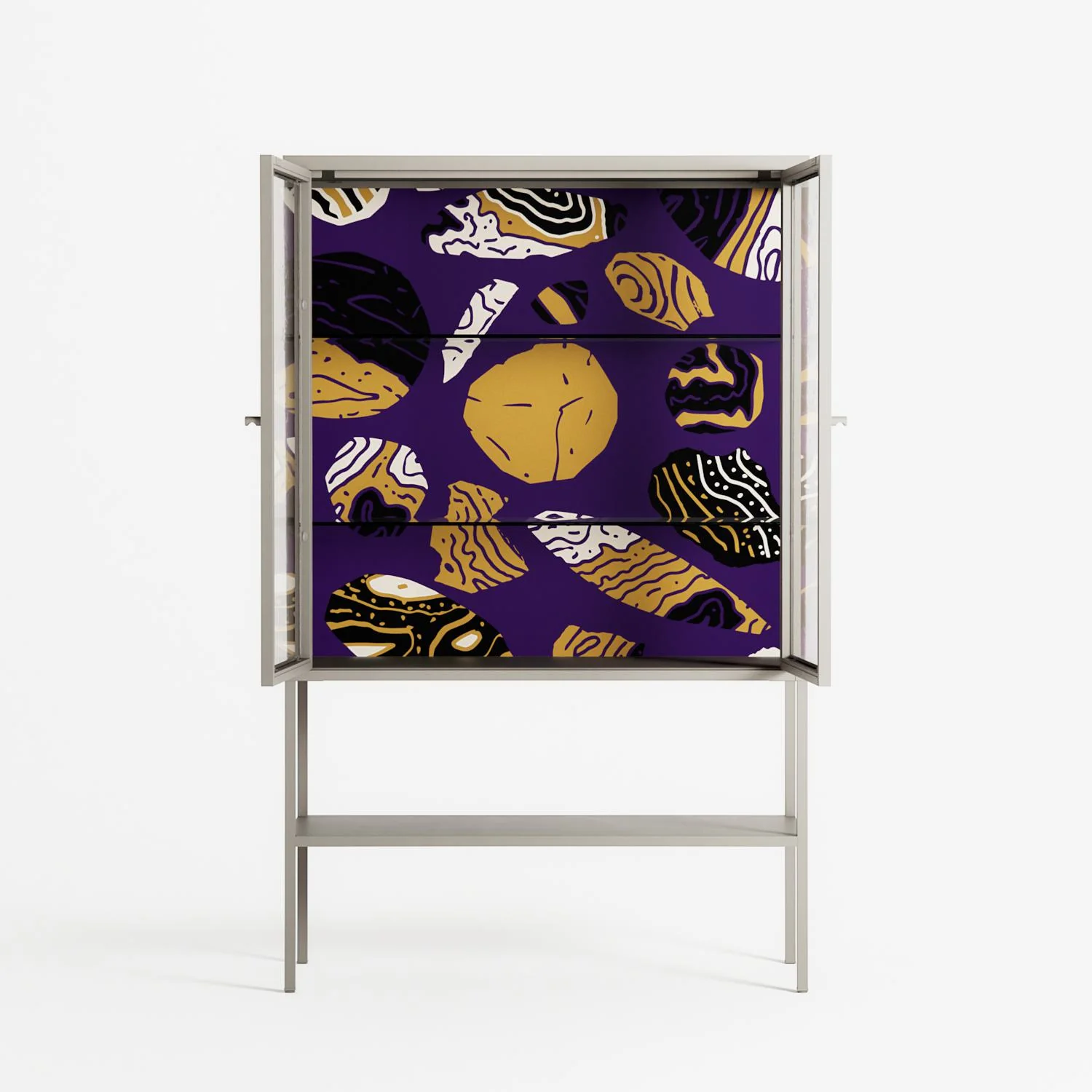 Pebbles - Loft Cabinet - Nick Liefhebber - Pebble - Clear glass - Image 3
