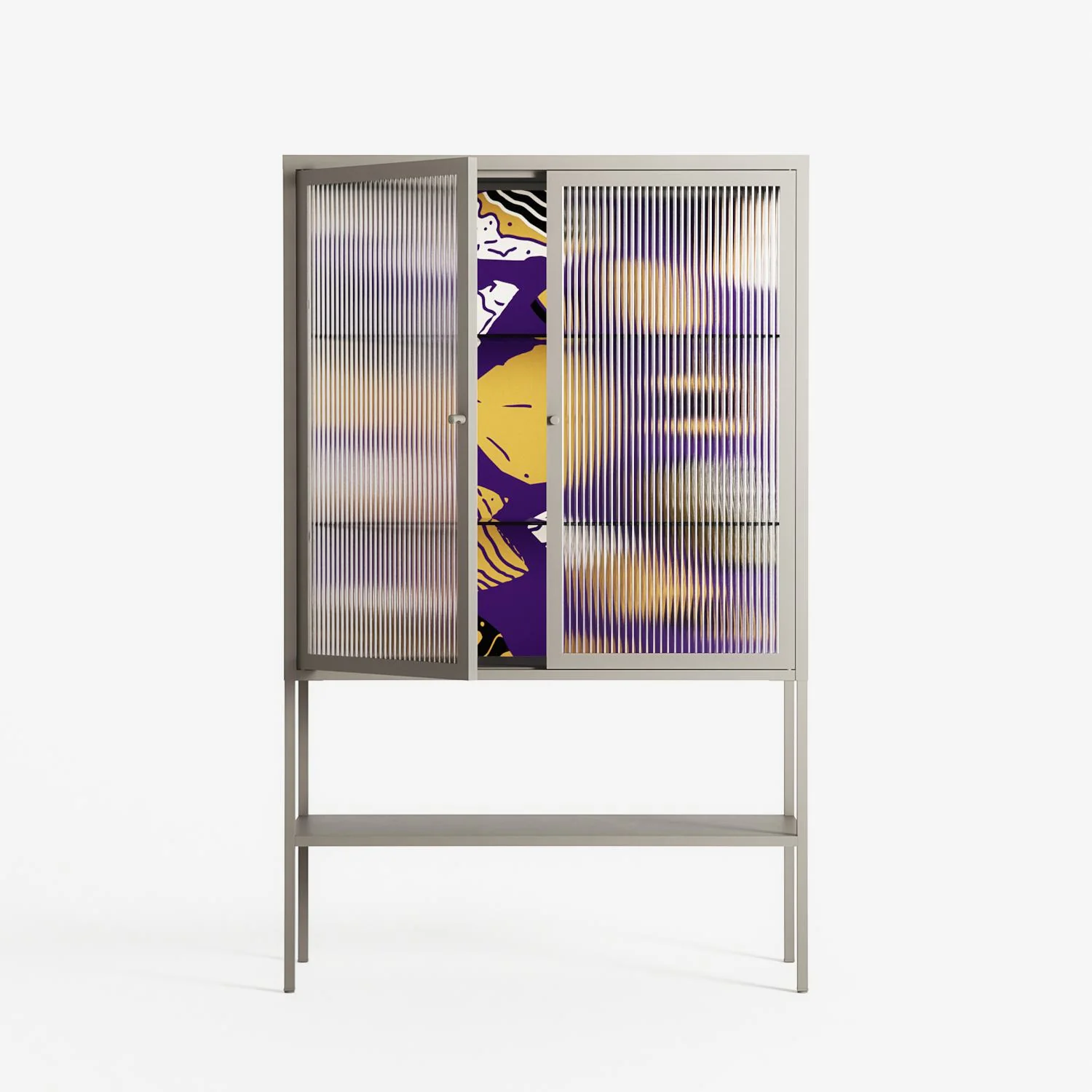 Pebbles - Loft Cabinet - Nick Liefhebber - Pebble - Reeded glass - Image 2
