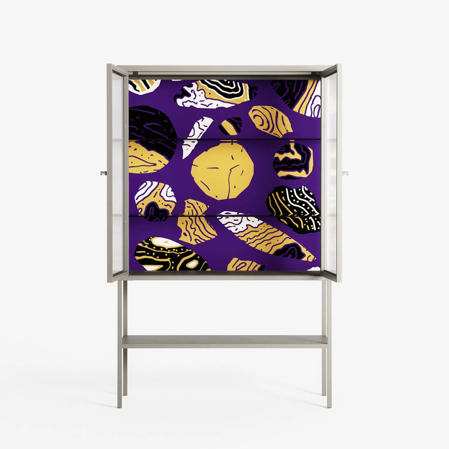 Pebbles - Loft Cabinet - Nick Liefhebber - Pebble - Reeded glass - Image 3
