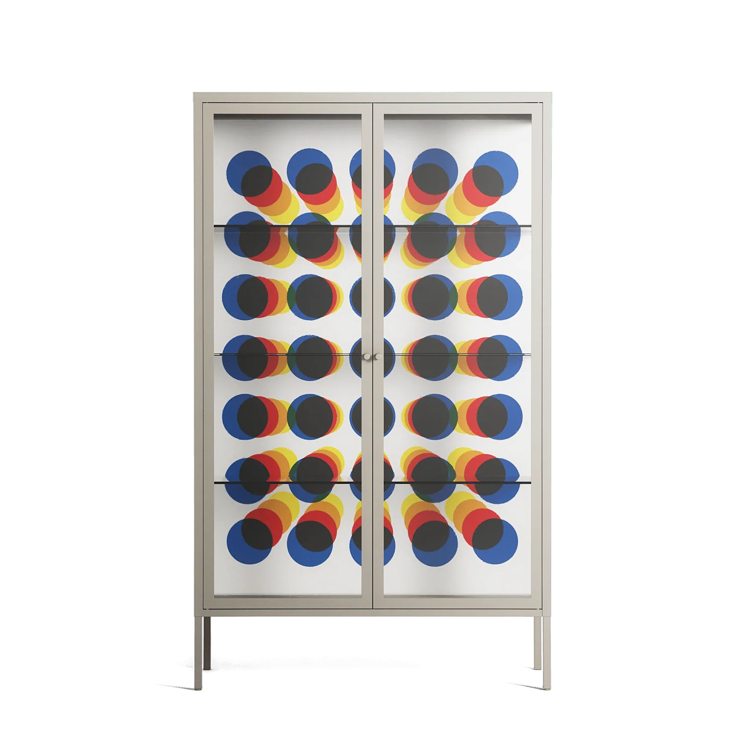 Perspektiva - Cabinet - Vratislav Pecka - Pebble - Clear glass