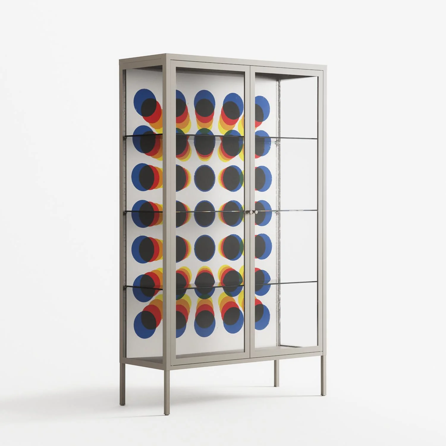 Perspektiva - Cabinet - Vratislav Pecka - Pebble - Clear glass - Image 4