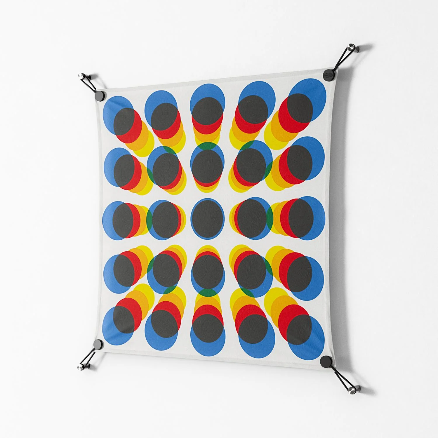 Perspektiva - Work On Wall - Vratislav Pecka - Black - 70 x 70 cm - Image 2