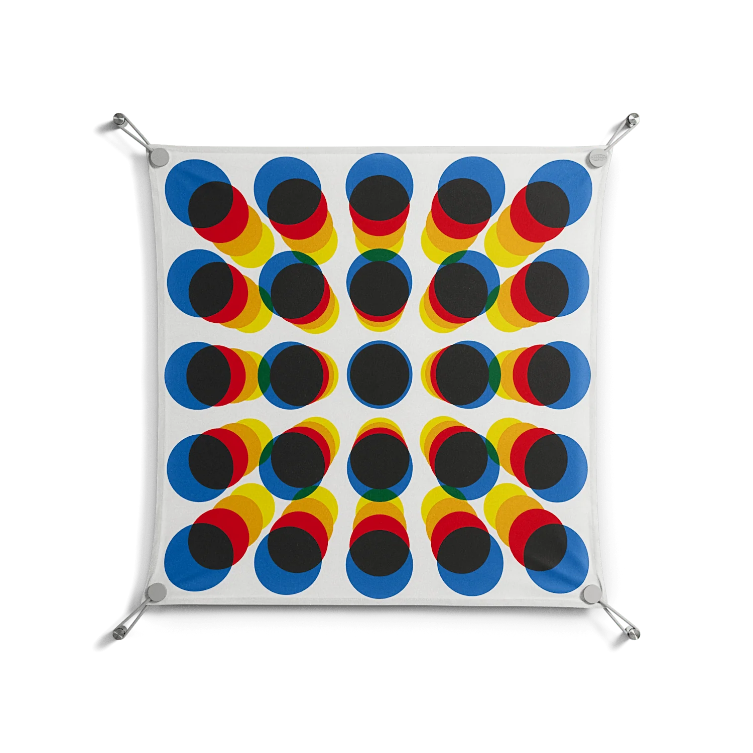 Perspektiva - Work On Wall - Vratislav Pecka - Silver - 70 x 70 cm