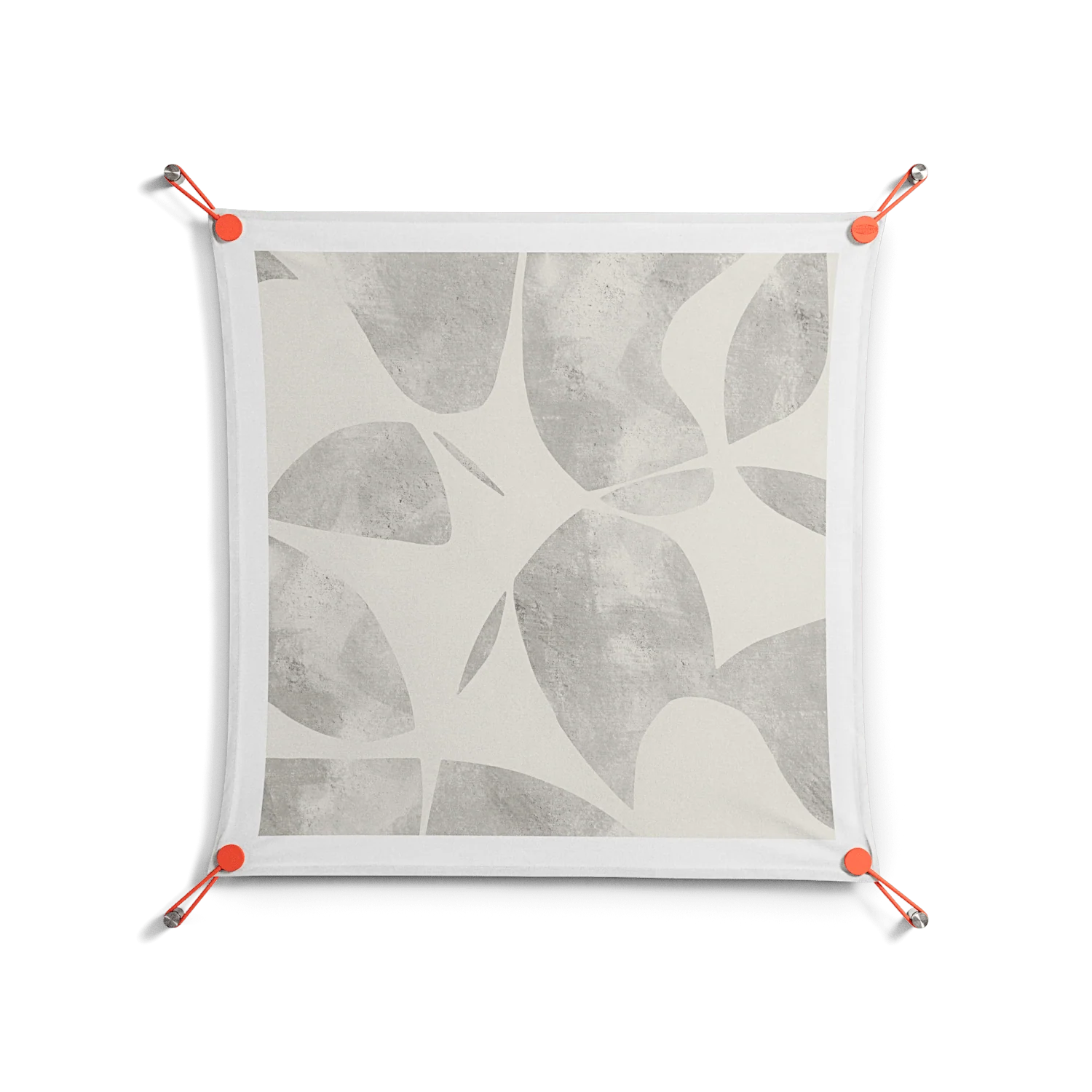 Petros - Work On Wall - Amy Suther - Orange - 70 x 70 cm