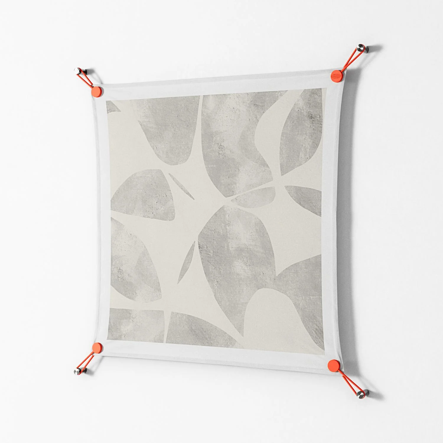 Petros - Work On Wall - Amy Suther - Orange - 70 x 70 cm - Image 2