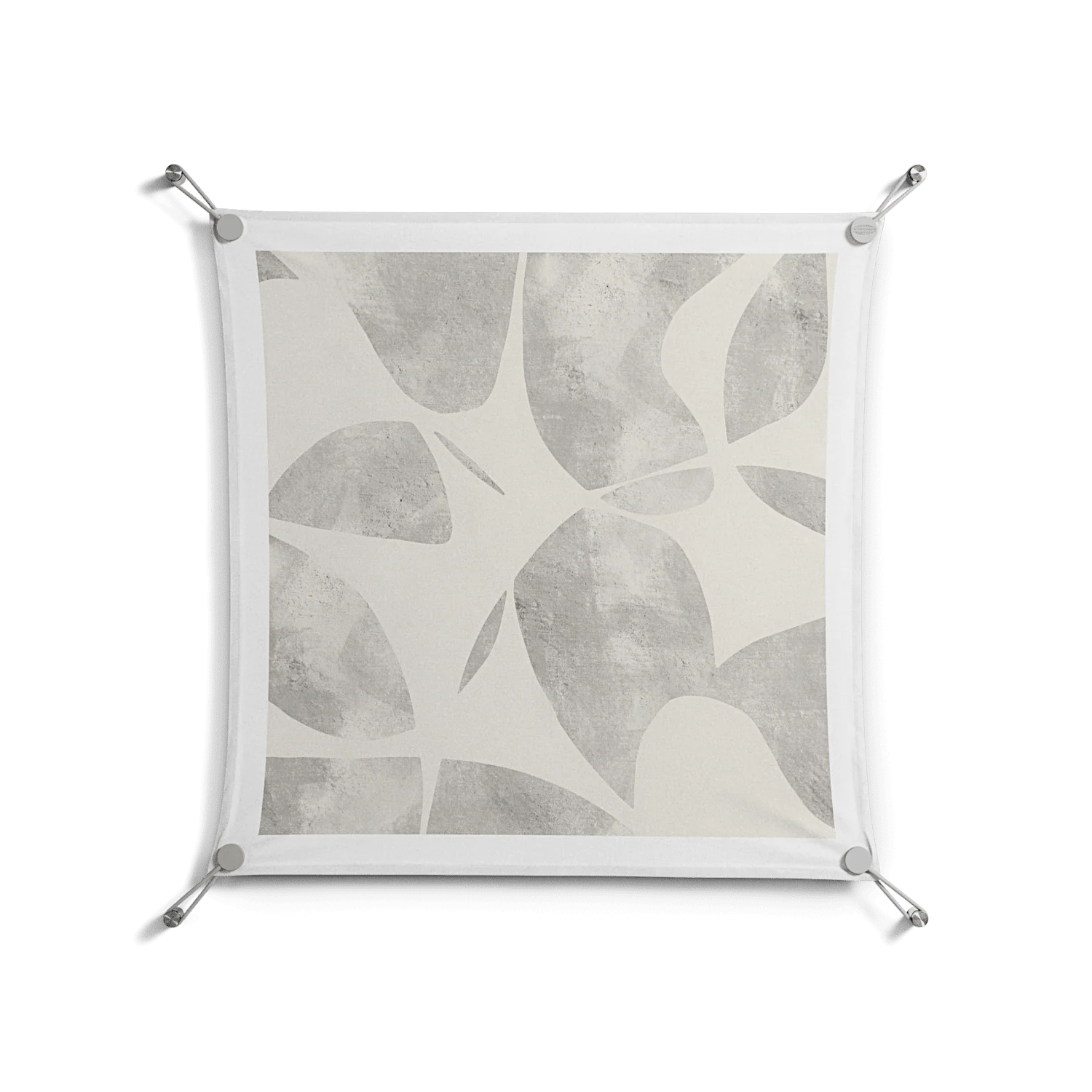 Petros - Work On Wall - Amy Suther - Silver - 70 x 70 cm