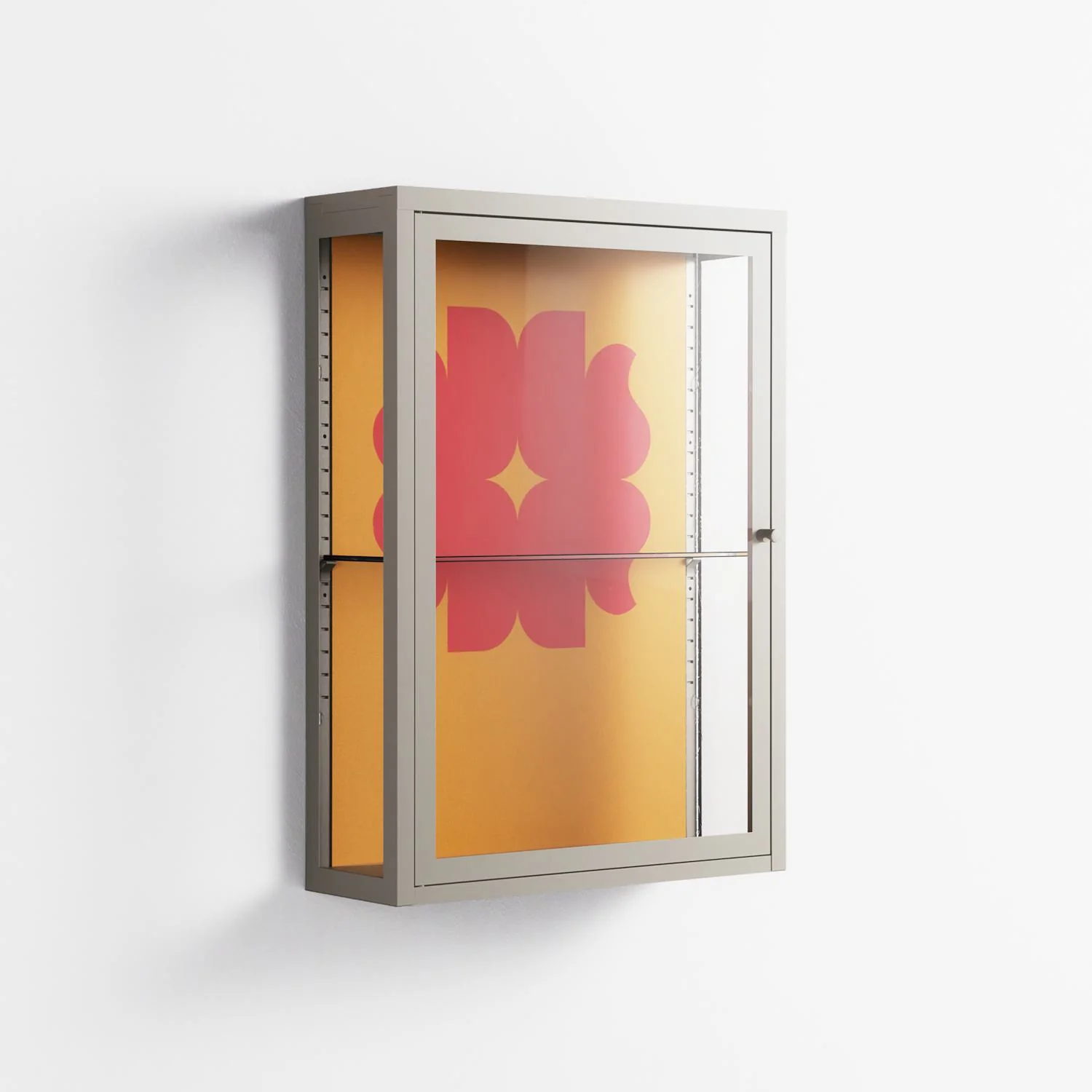 Phonix - Wall Cabinet - Linus Lohoff - Pebble - Clear glass - Image 4