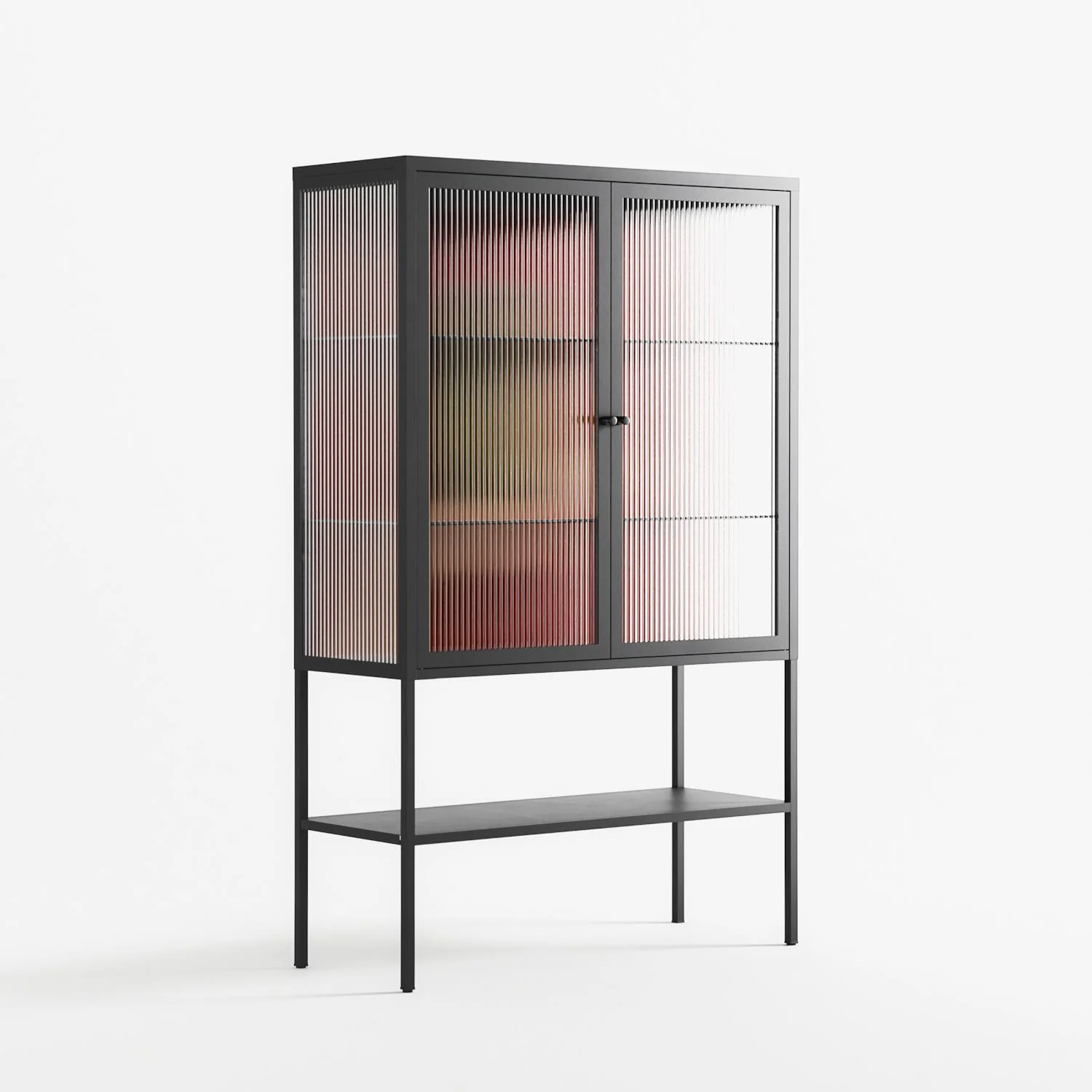 Pickles - Loft Cabinet - Kristin Eriksson - Antracite - Reeded glass - Image 4