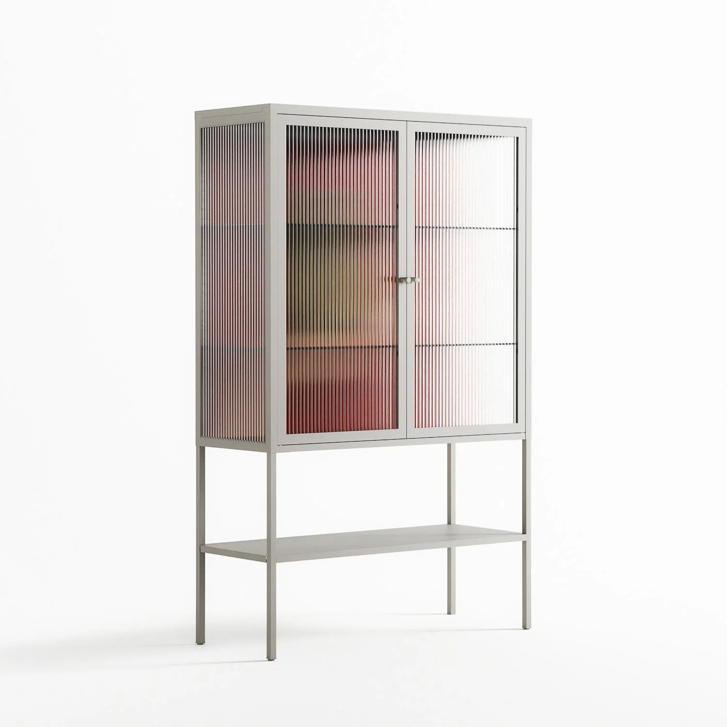 Pickles - Loft Cabinet - Kristin Eriksson - Chalk - Reeded glass - Image 4