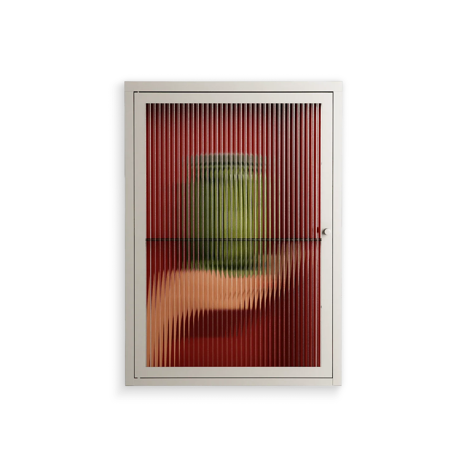 Pickles - Wall Cabinet - Kristin Eriksson - Pebble - Reeded glass