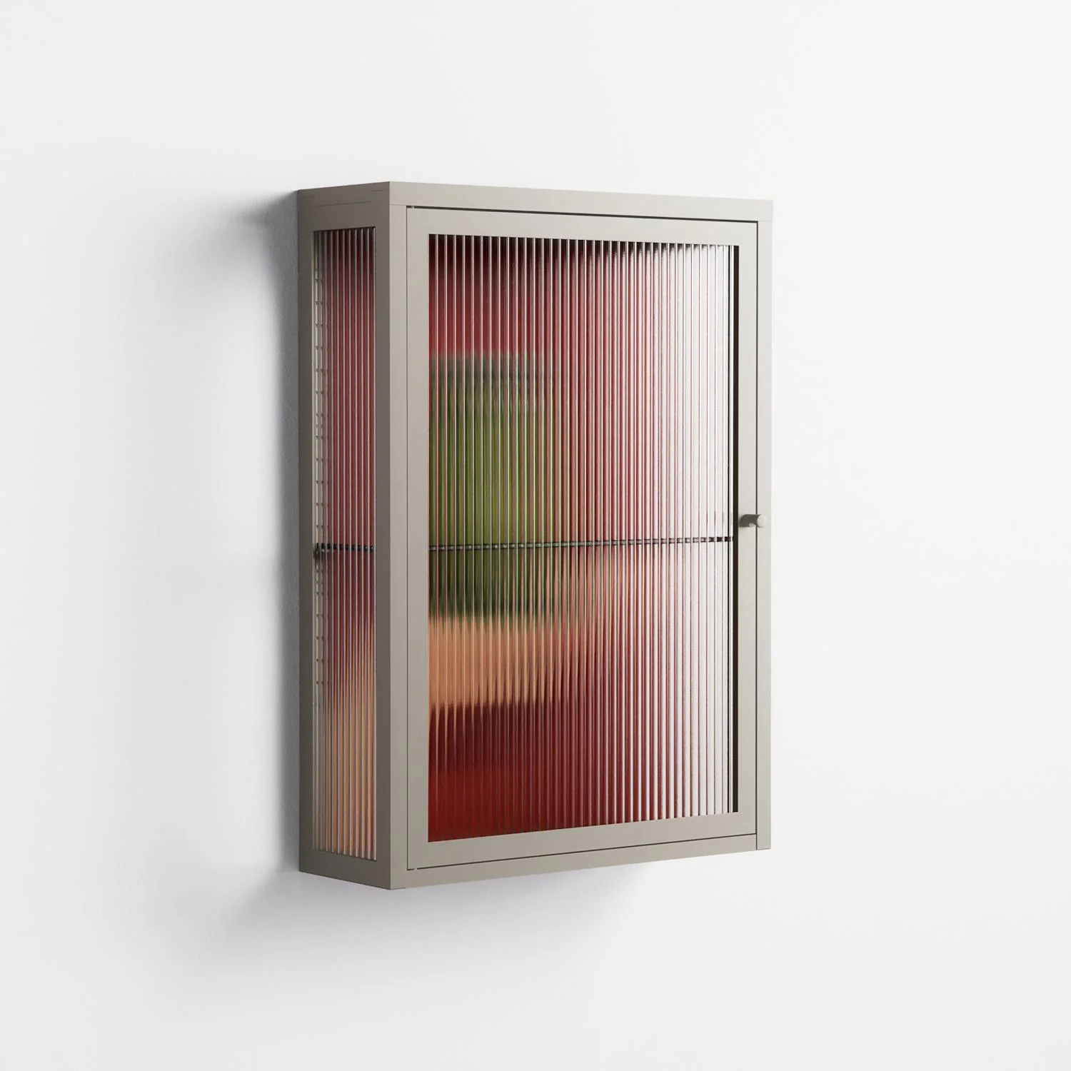 Pickles - Wall Cabinet - Kristin Eriksson - Pebble - Reeded glass - Image 4