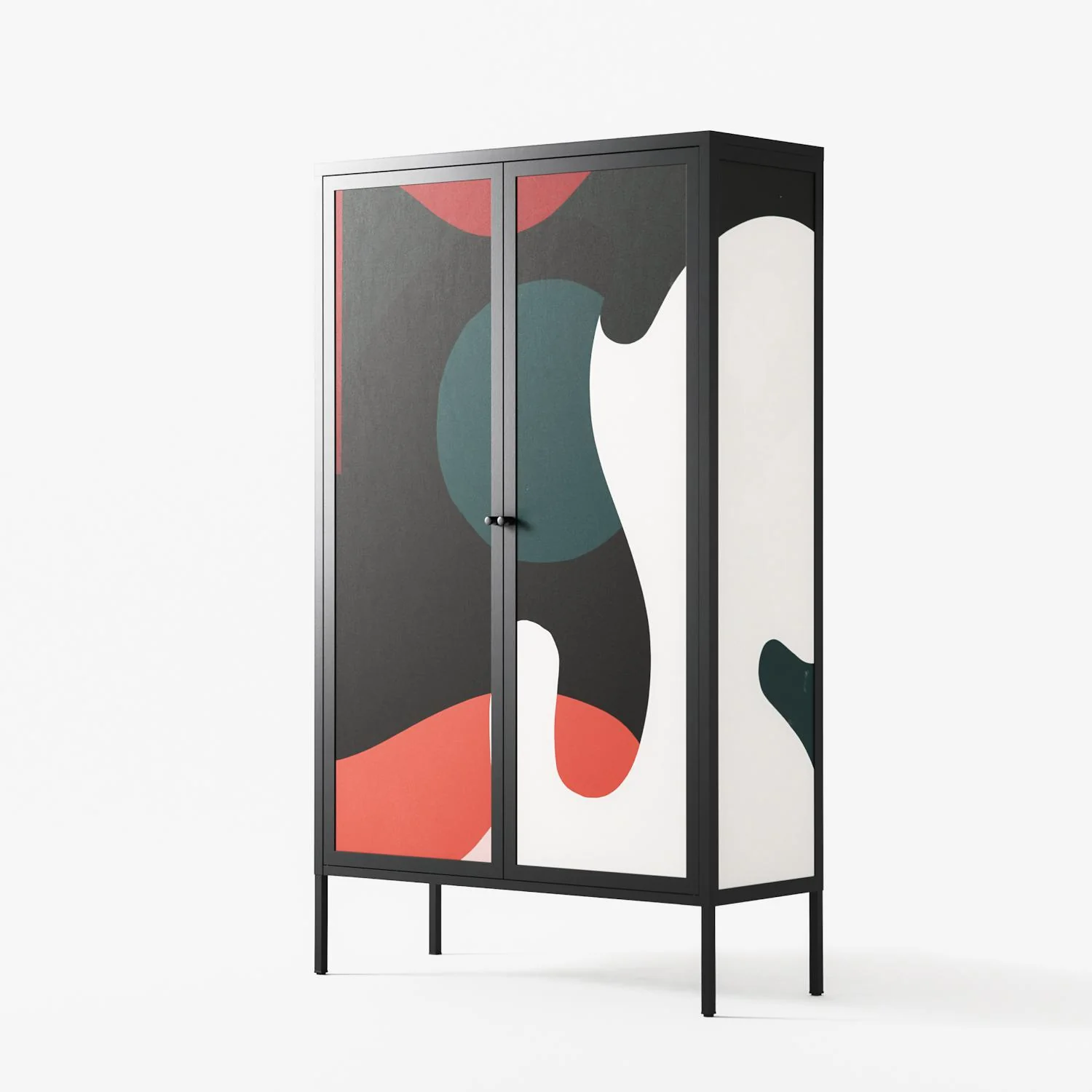Plume - Cabinet - Rikki Hewitt - Antracite - Overlay Metal - Image 2