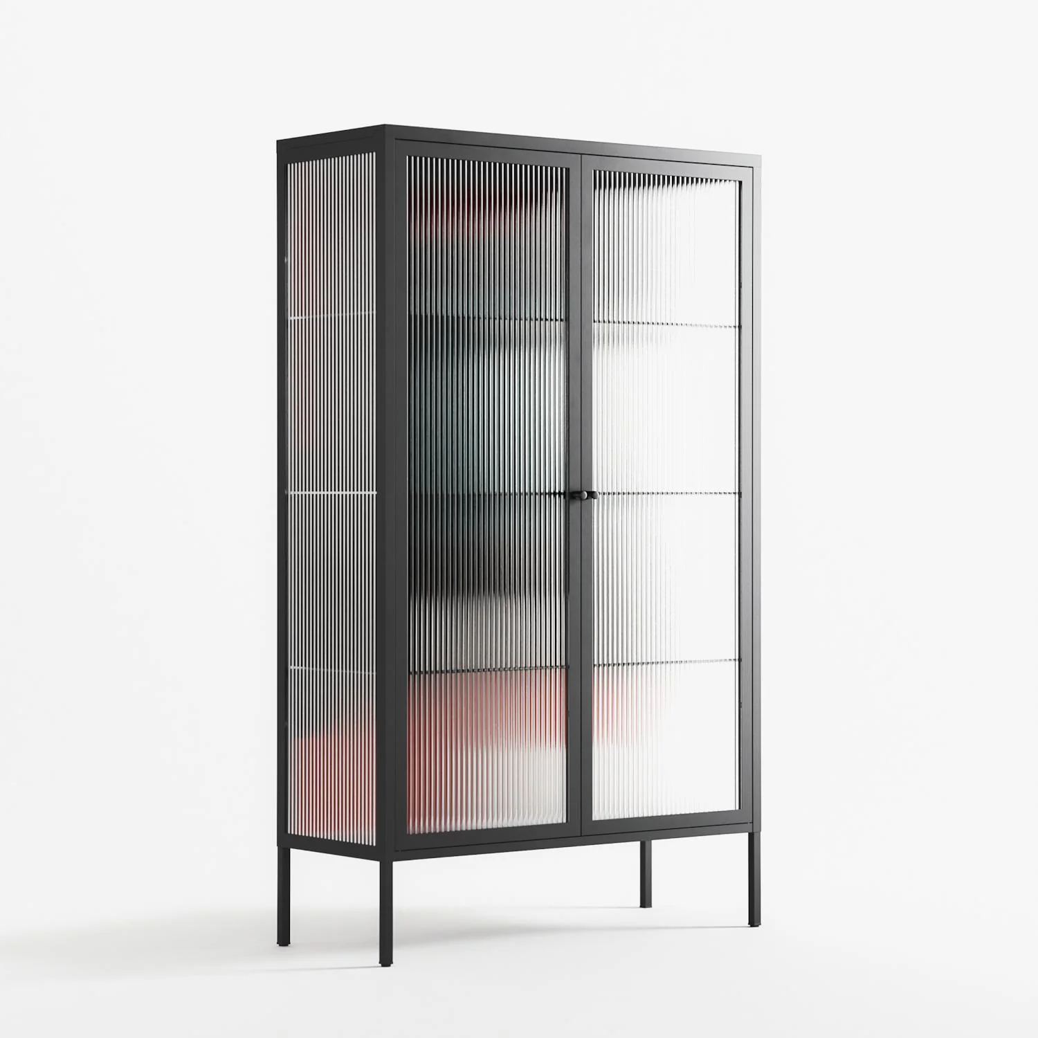 Plume - Cabinet - Rikki Hewitt - Antracite - Reeded glass - Image 4