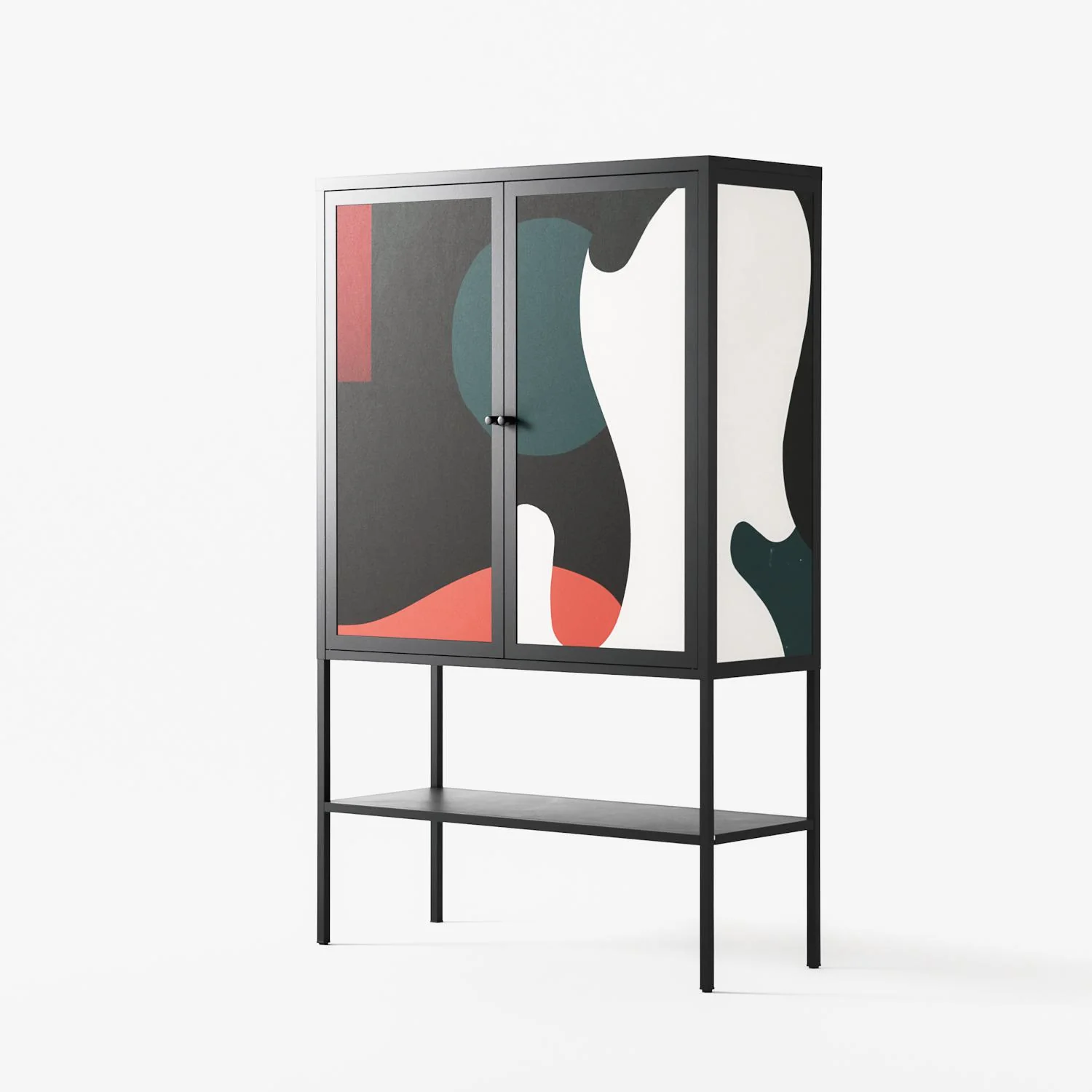 Plume - Loft Cabinet - Rikki Hewitt - Antracite - Overlay Metal - Image 2